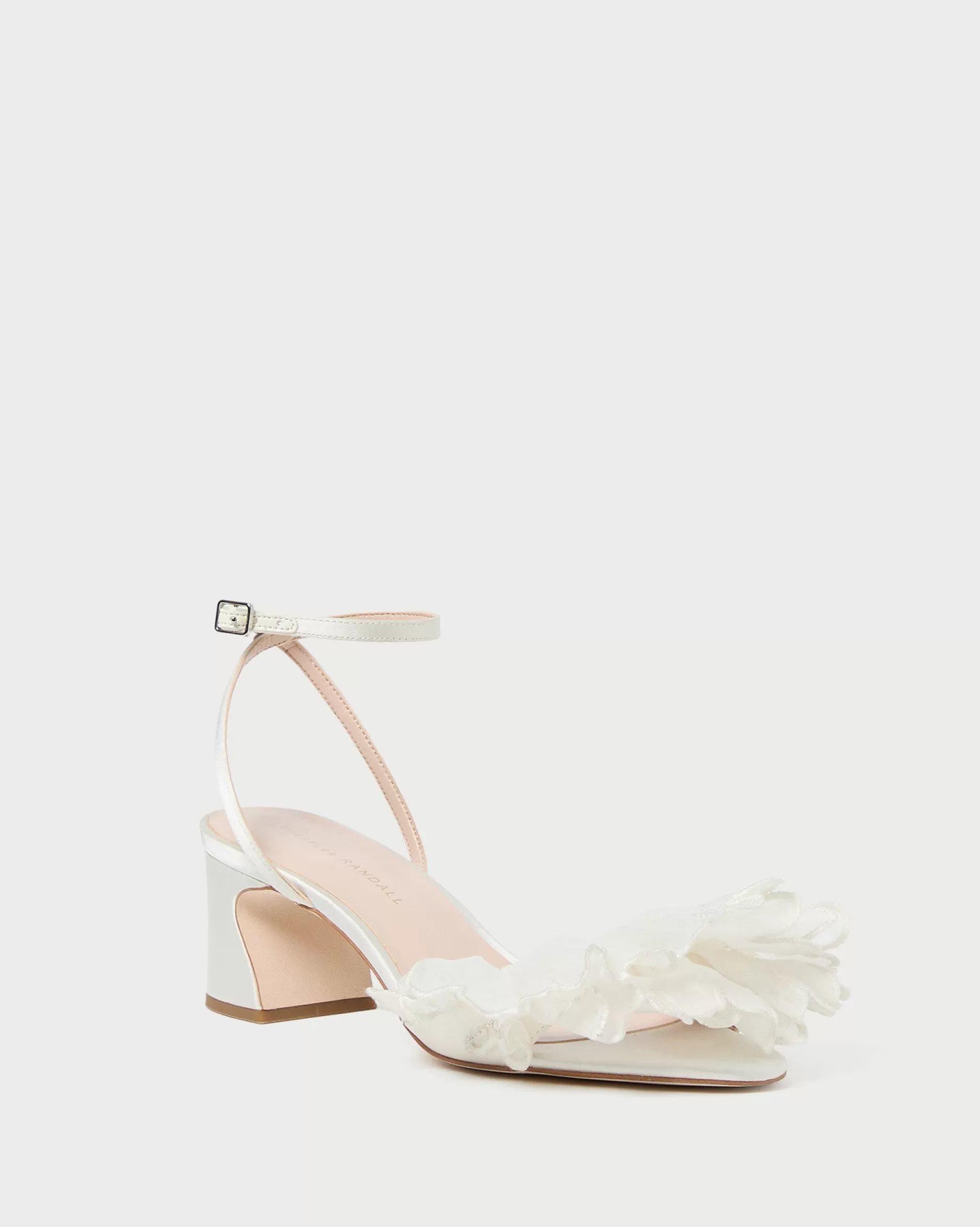 Loeffler Randall Aria Pearl Organza Heeled Sandal