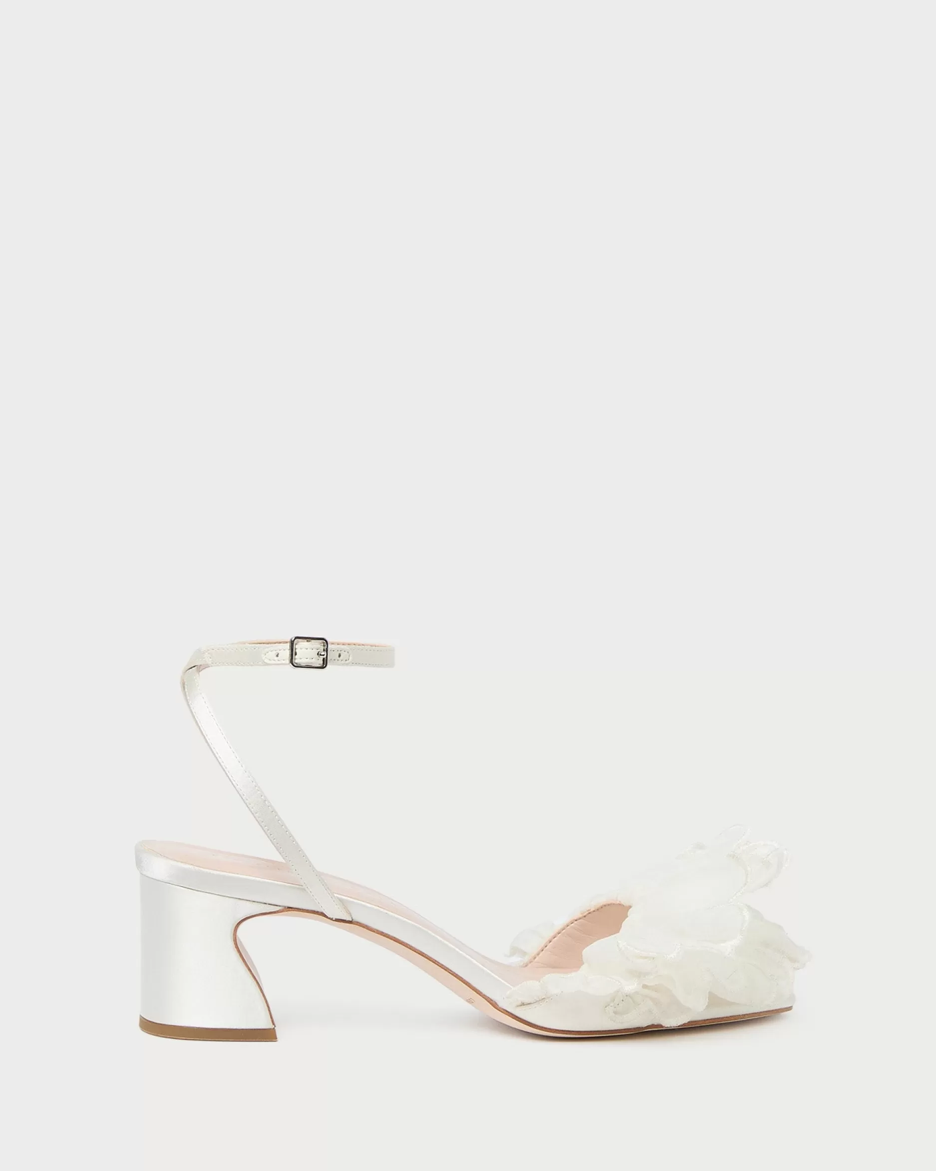 Loeffler Randall Aria Pearl Organza Heeled Sandal