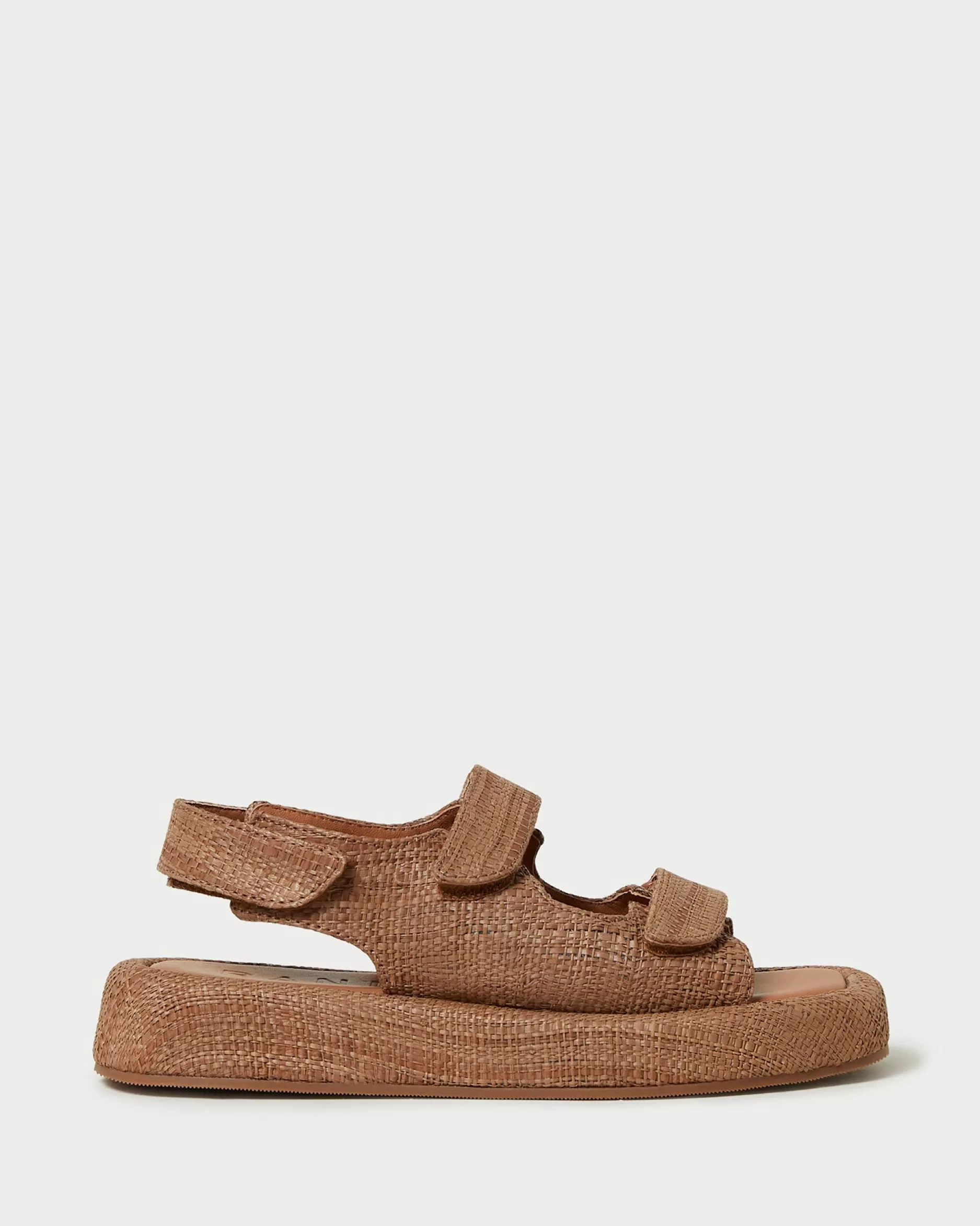 Loeffler Randall Blaise Raffia Platform Sandal