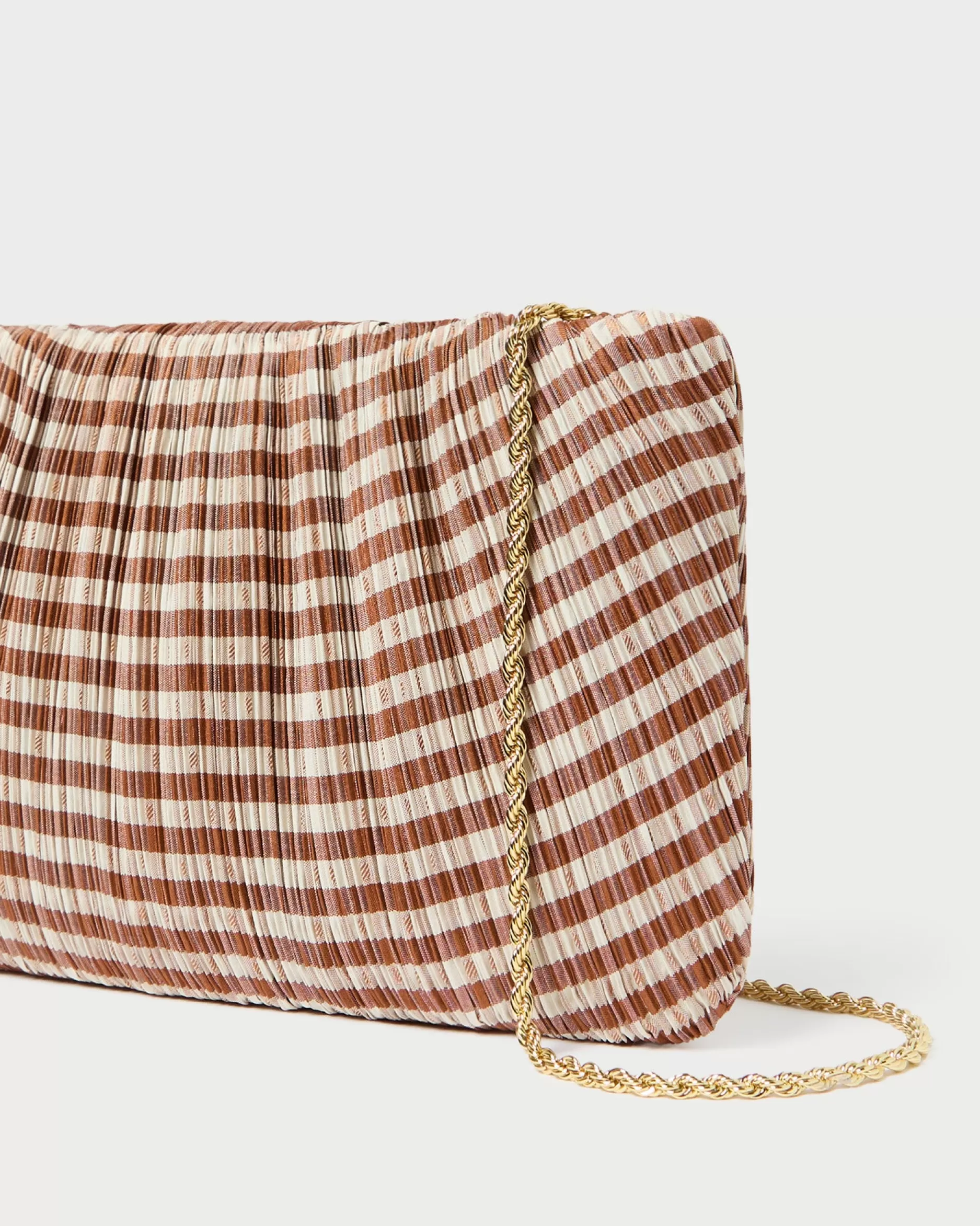 Loeffler Randall Brit Pleated Clutch