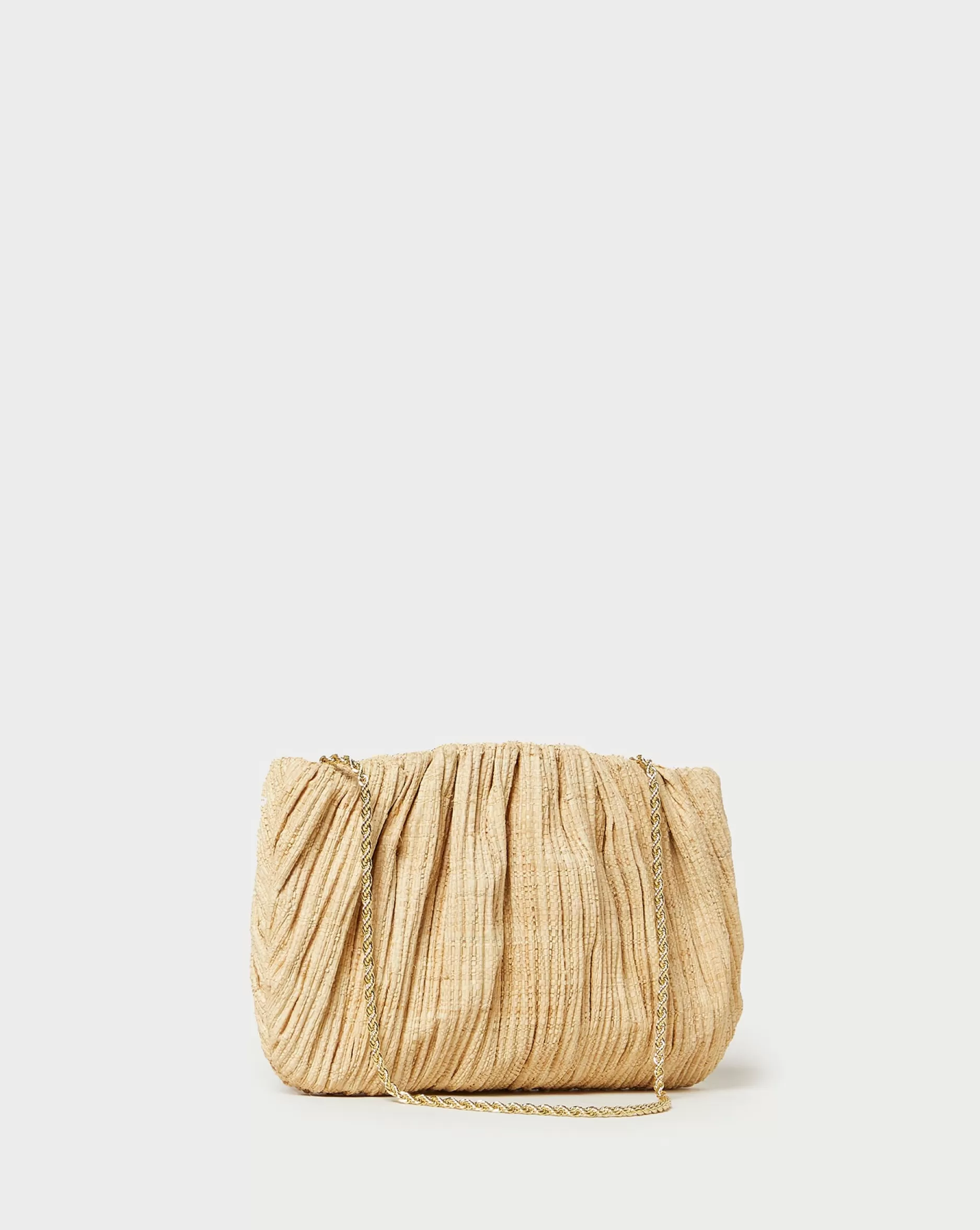 Loeffler Randall Brit Flat Pleated Clutch