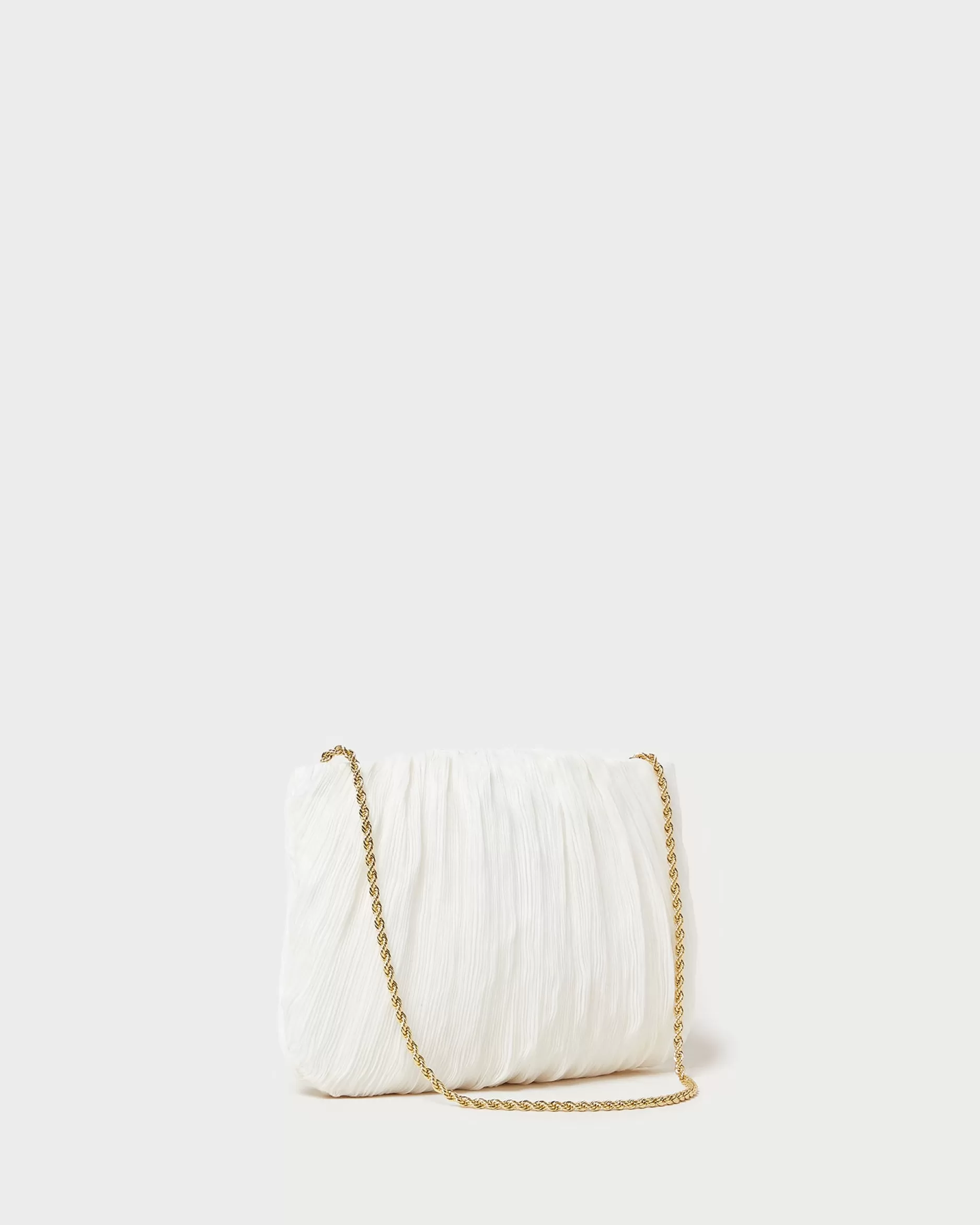 Loeffler Randall Brit Flat Pleated Clutch