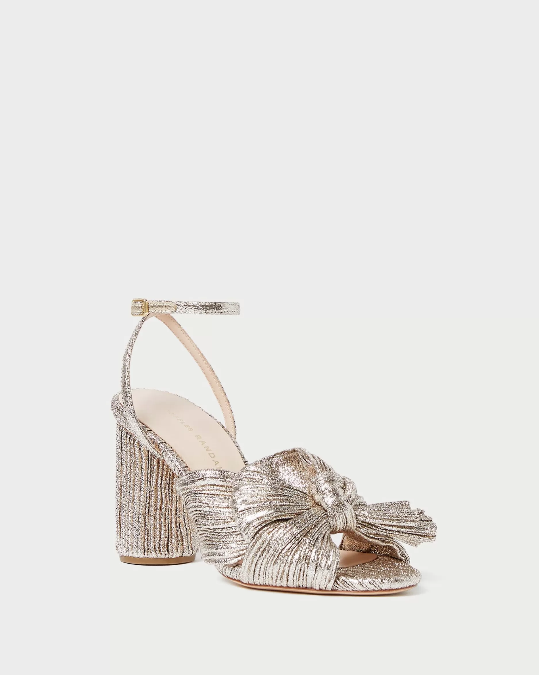 Loeffler Randall Camellia Pleated Bow Heel