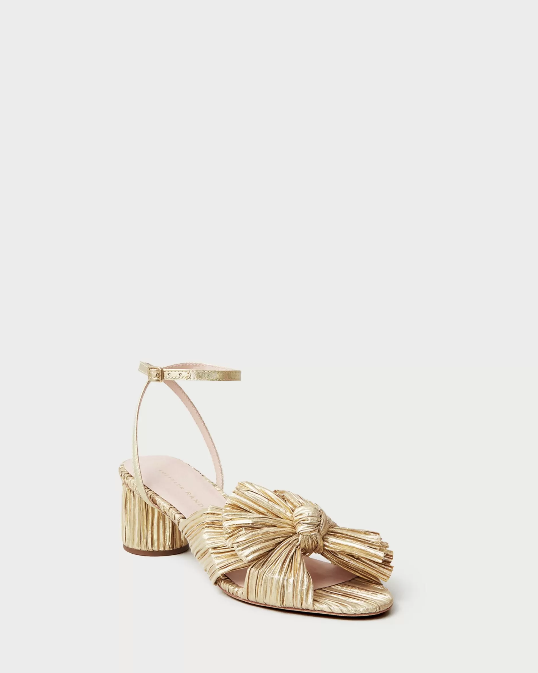 Loeffler Randall Dahlia Pleated Bow Heel