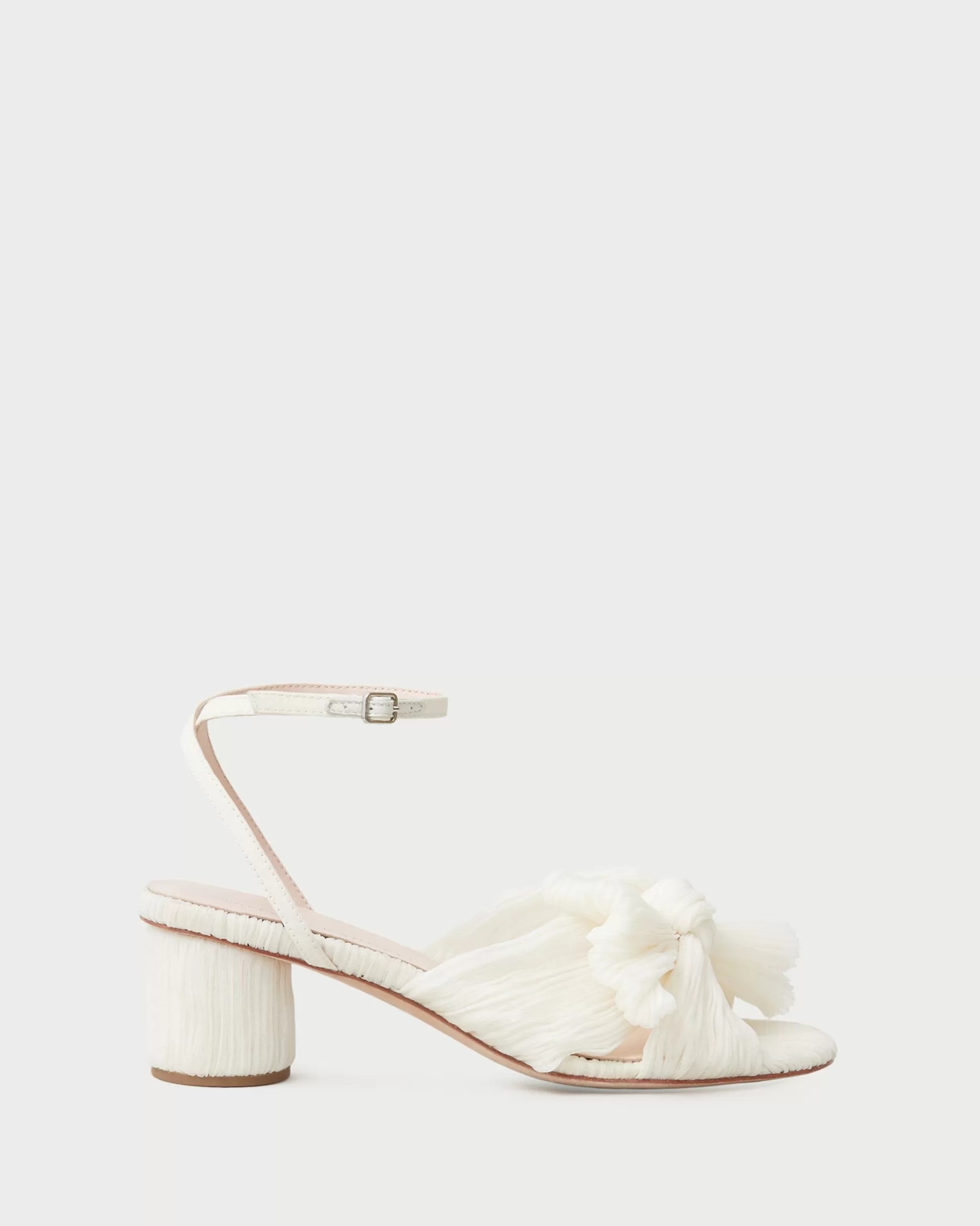 Loeffler Randall Dahlia Pearl Pleated Bow Heel