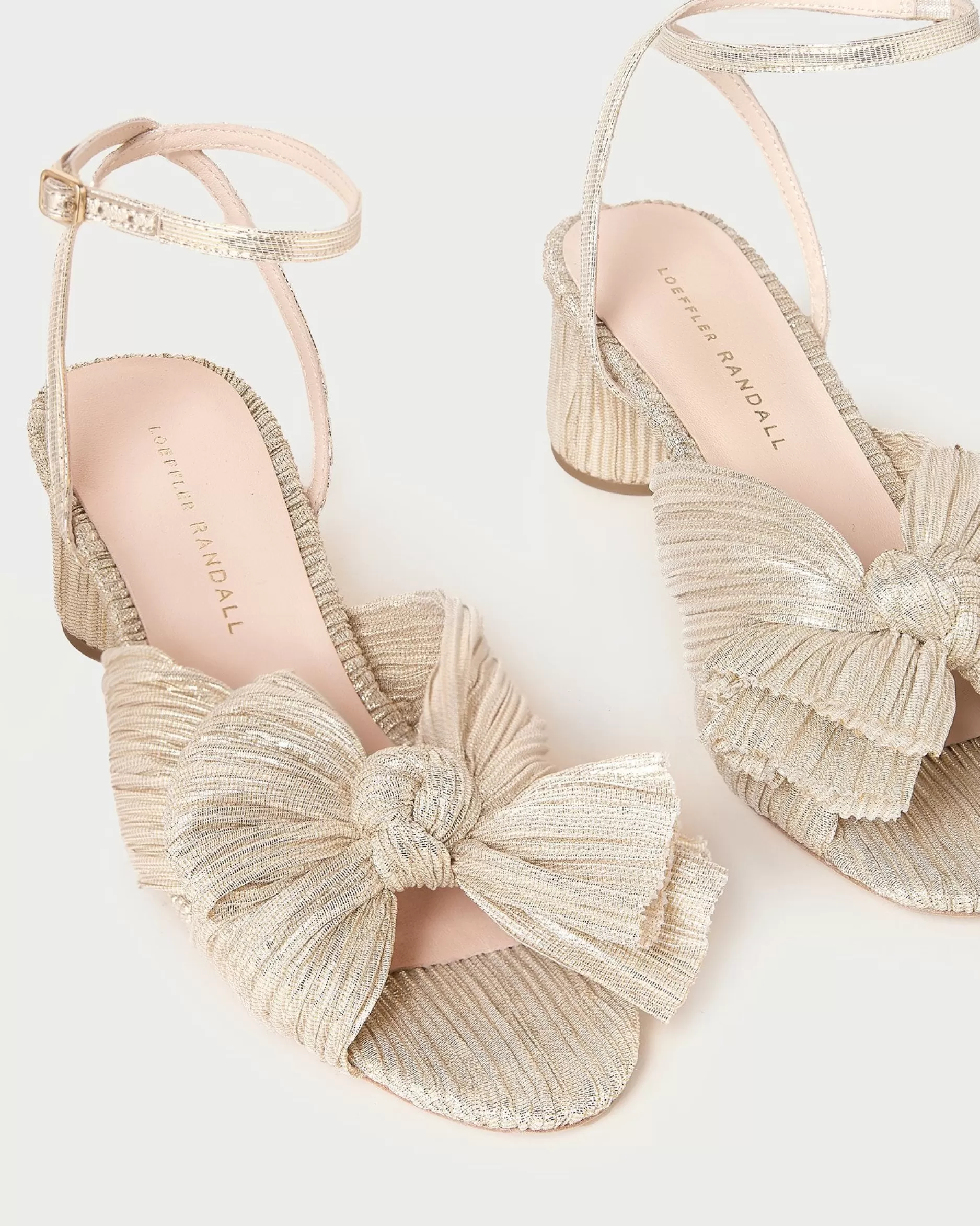 Loeffler Randall Dahlia Pleated Bow Heel