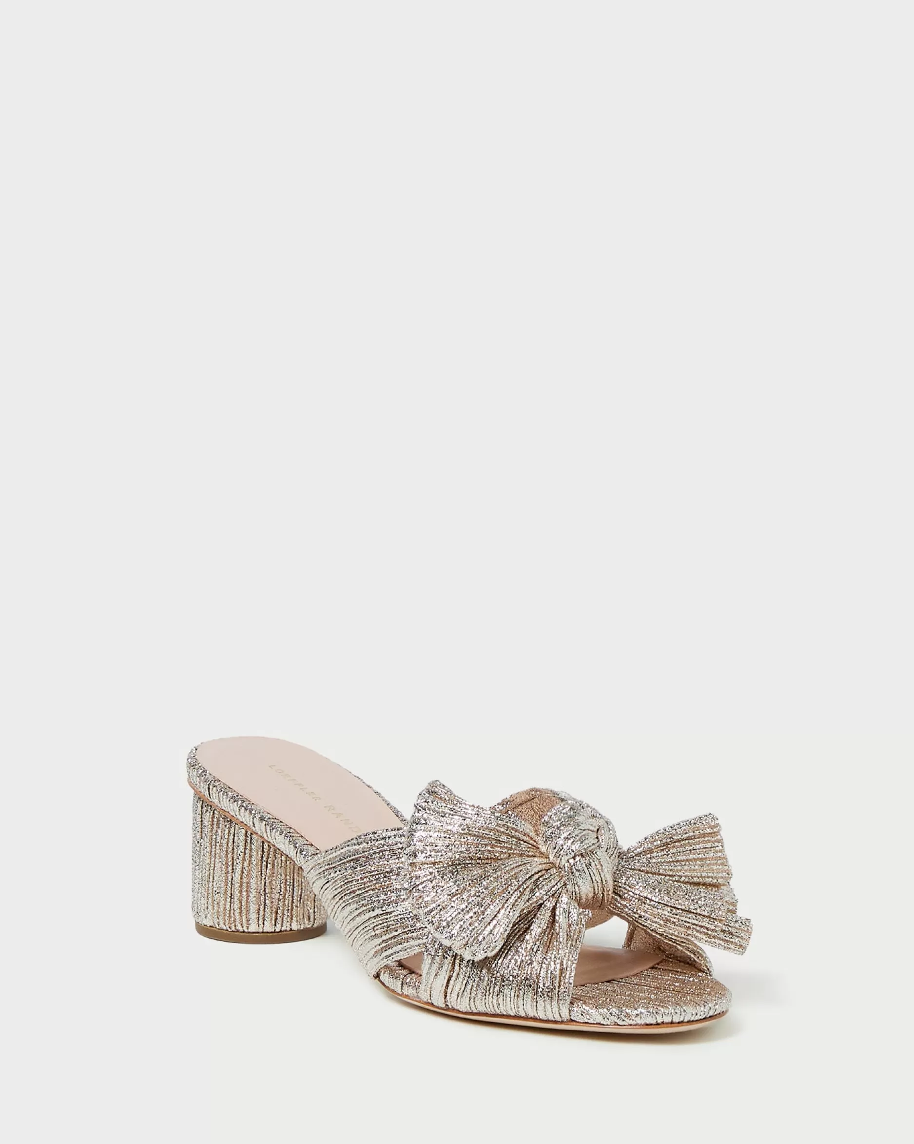 Loeffler Randall Emilia Pleated Bow Heel