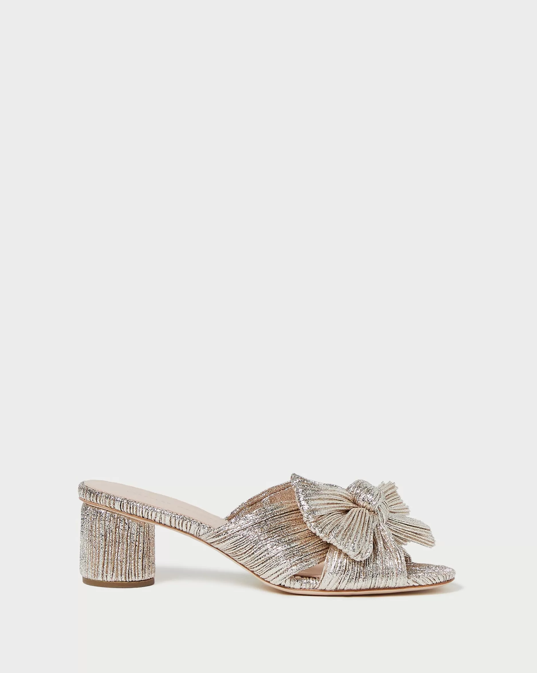 Loeffler Randall Emilia Pleated Bow Heel