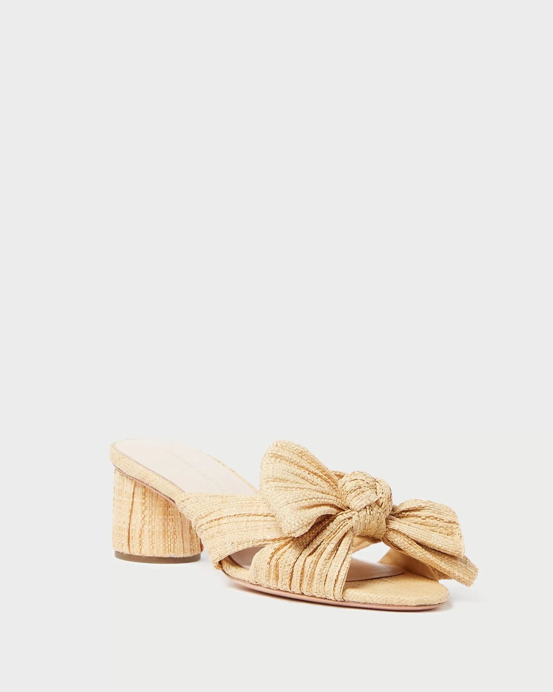 Loeffler Randall Emilia Pleated Bow Heel