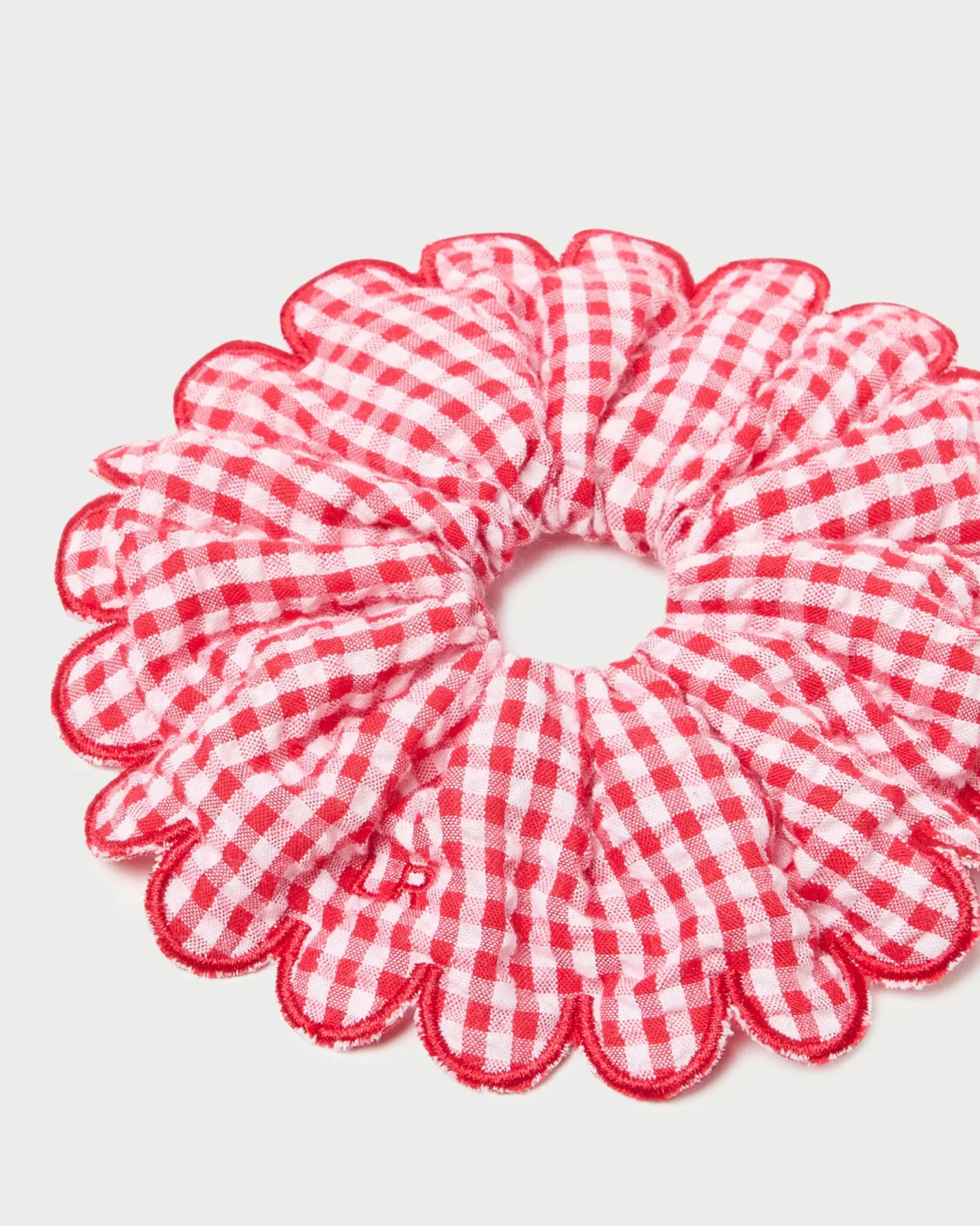 Loeffler Randall Frankie Scallop Scrunchie