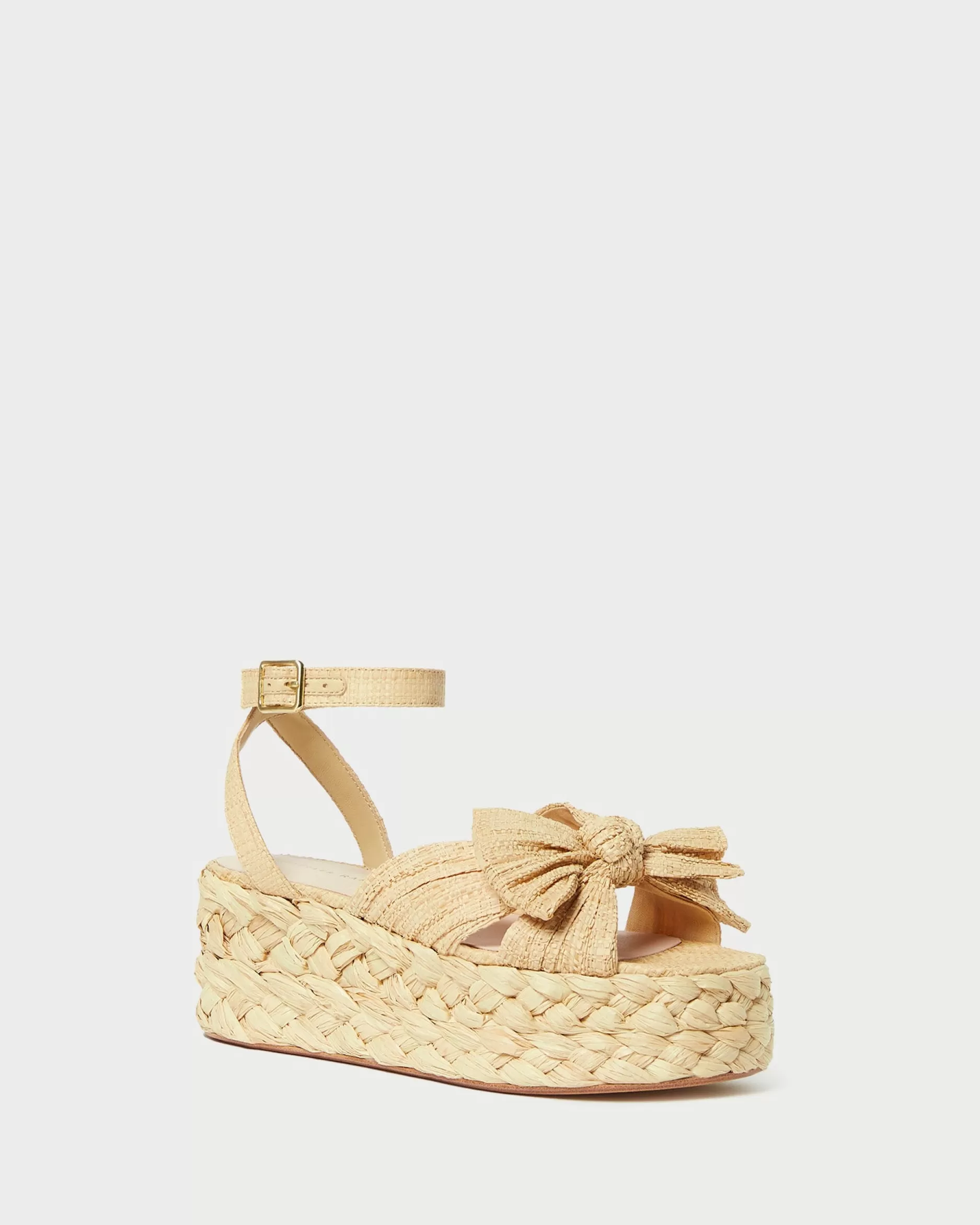 Loeffler Randall Gaby Pleated Bow Espadrille