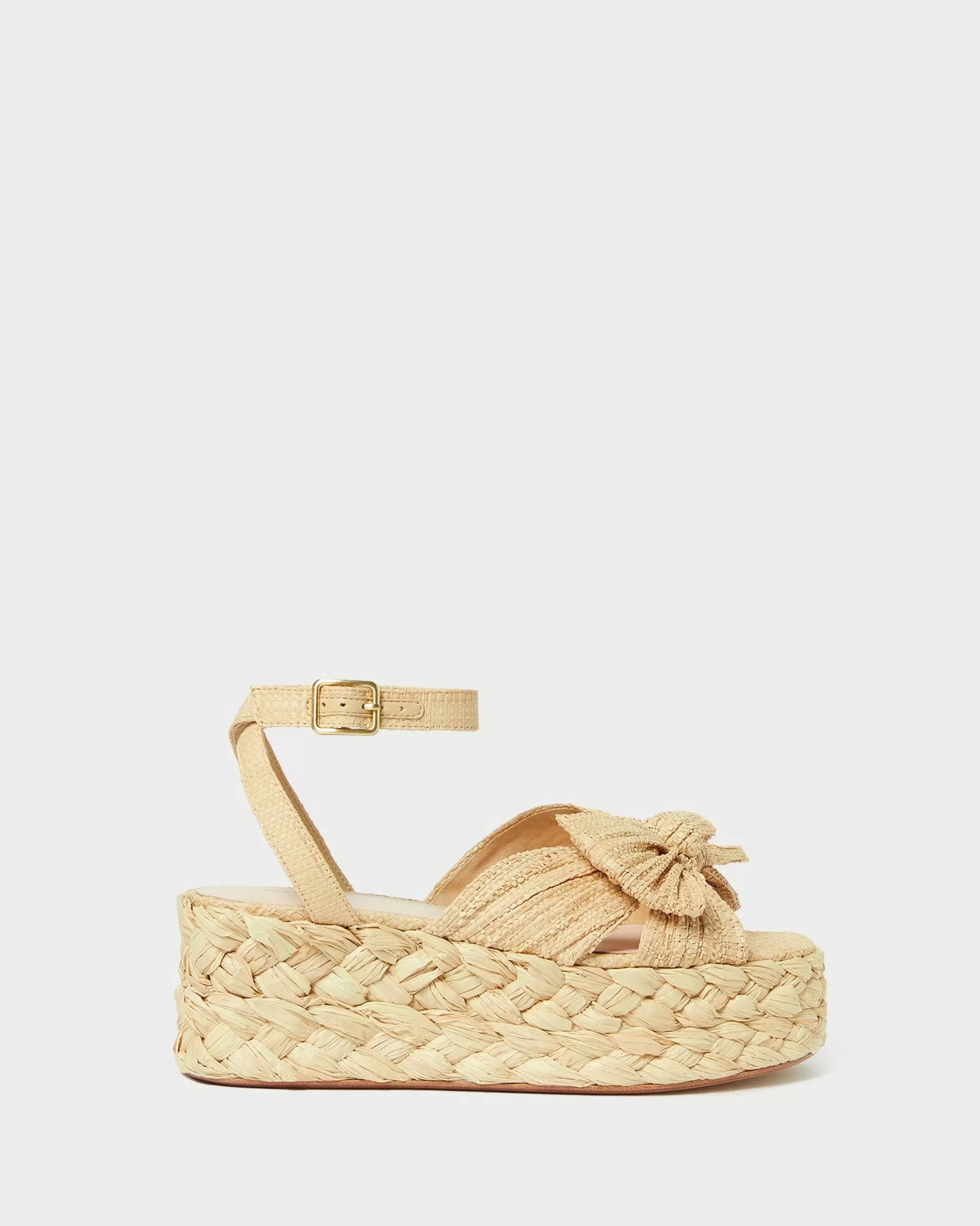 Loeffler Randall Gaby Pleated Bow Espadrille