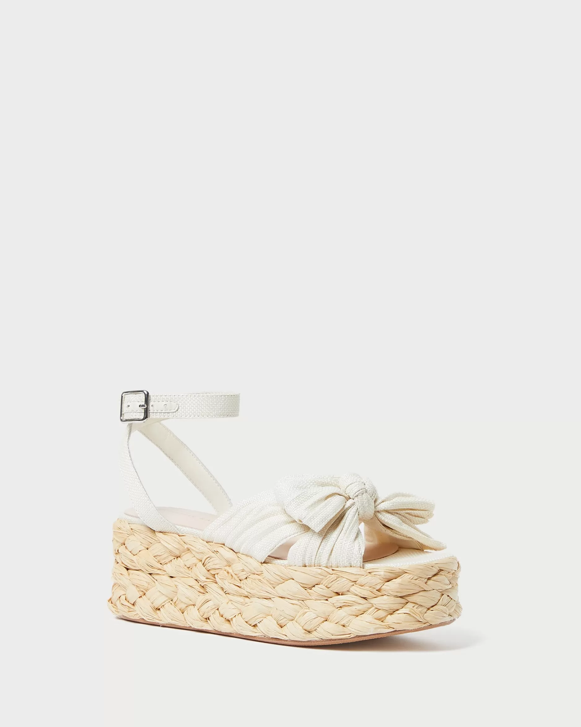 Loeffler Randall Gaby Pleated Bow Espadrille