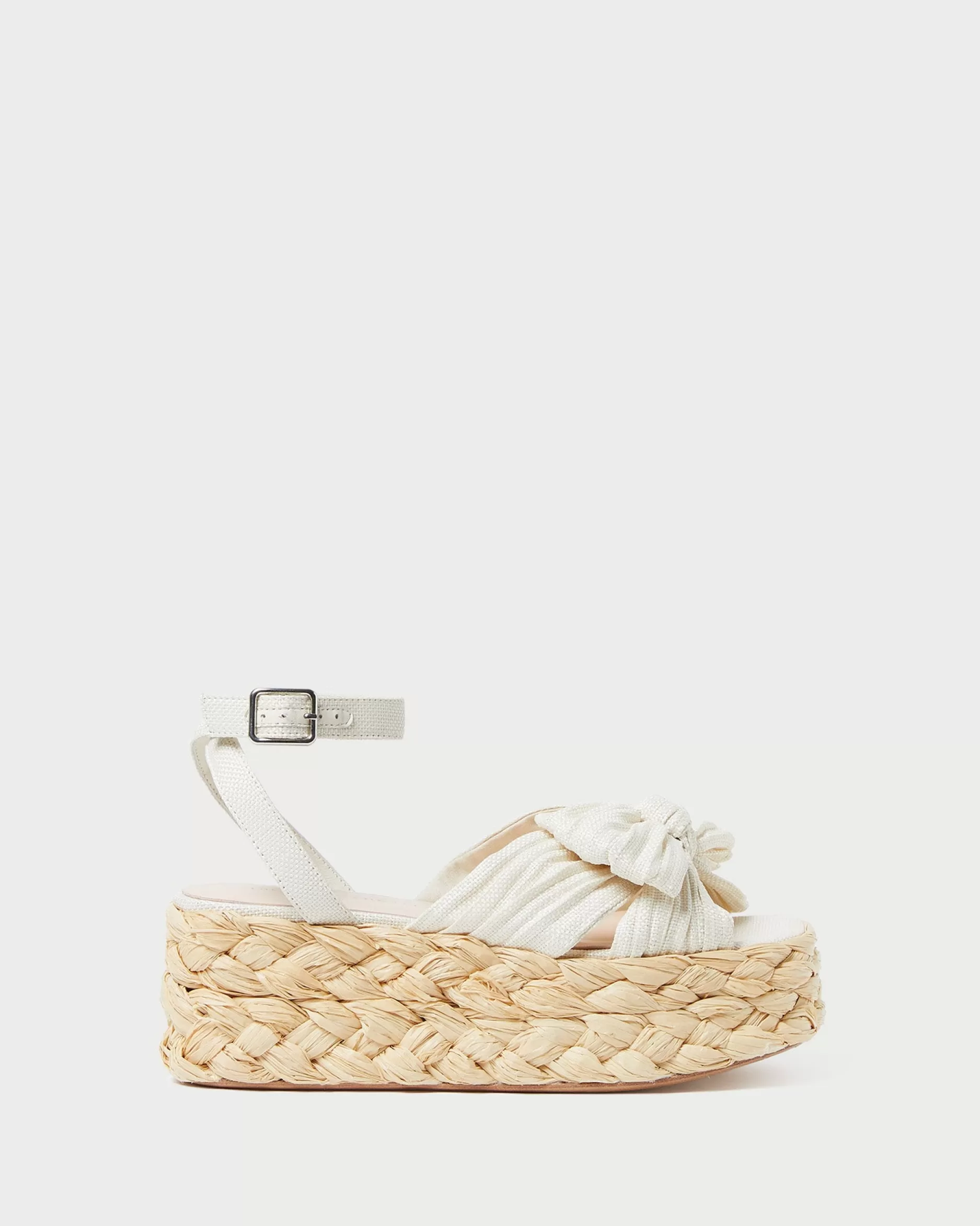 Loeffler Randall Gaby Pleated Bow Espadrille