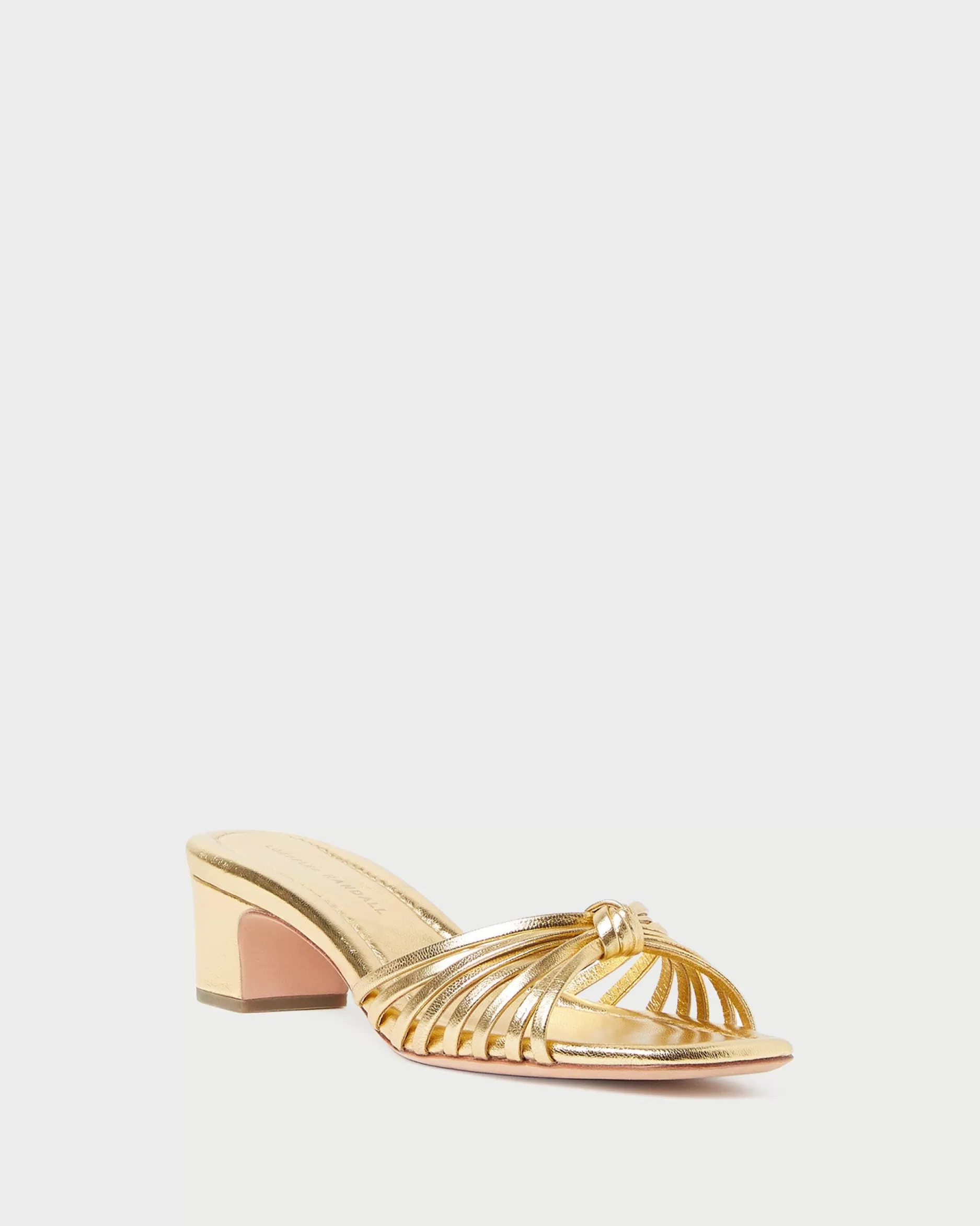 Loeffler Randall Hazel Leather Knot Mule