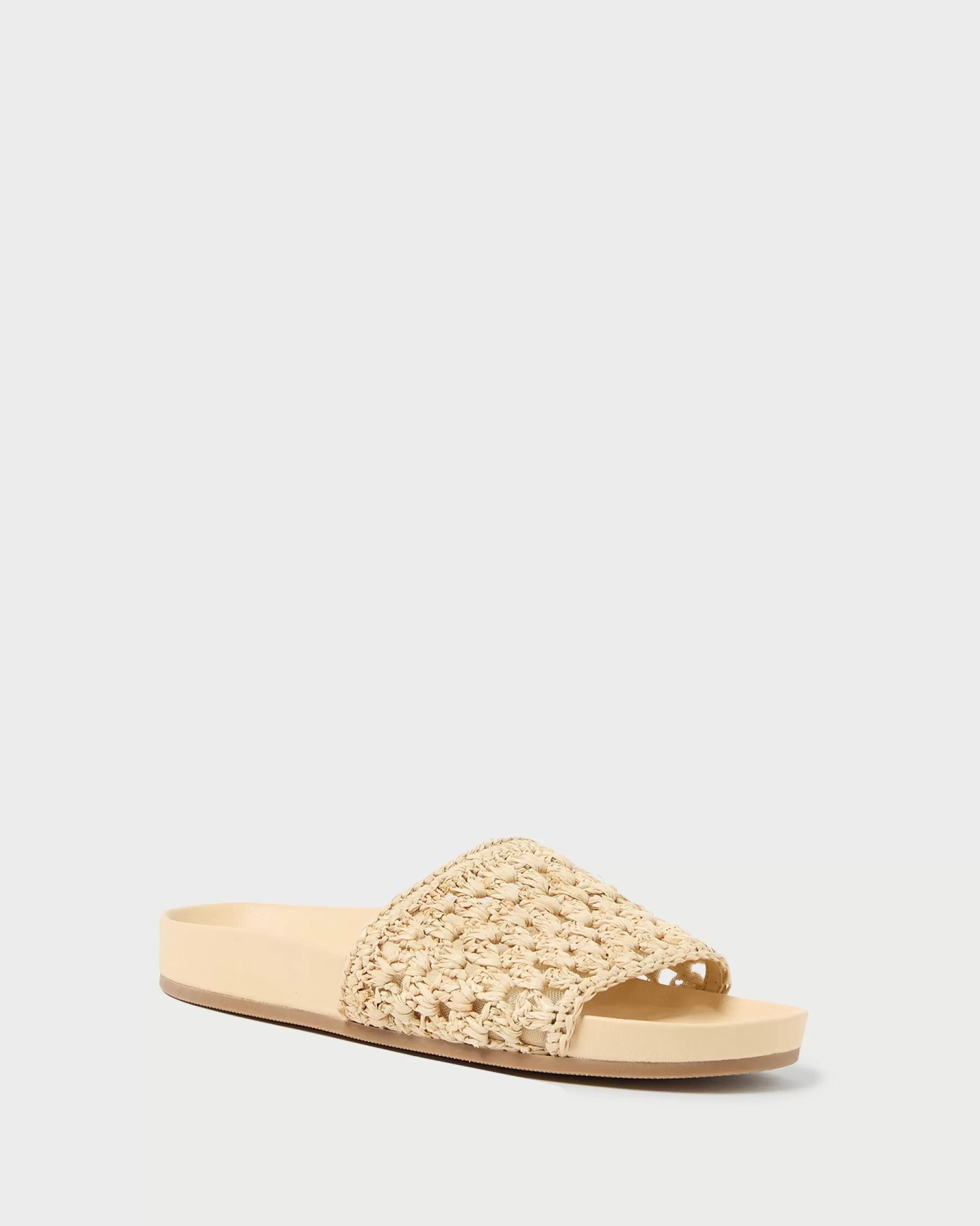 Loeffler Randall Henri Crochet Leather Sandal