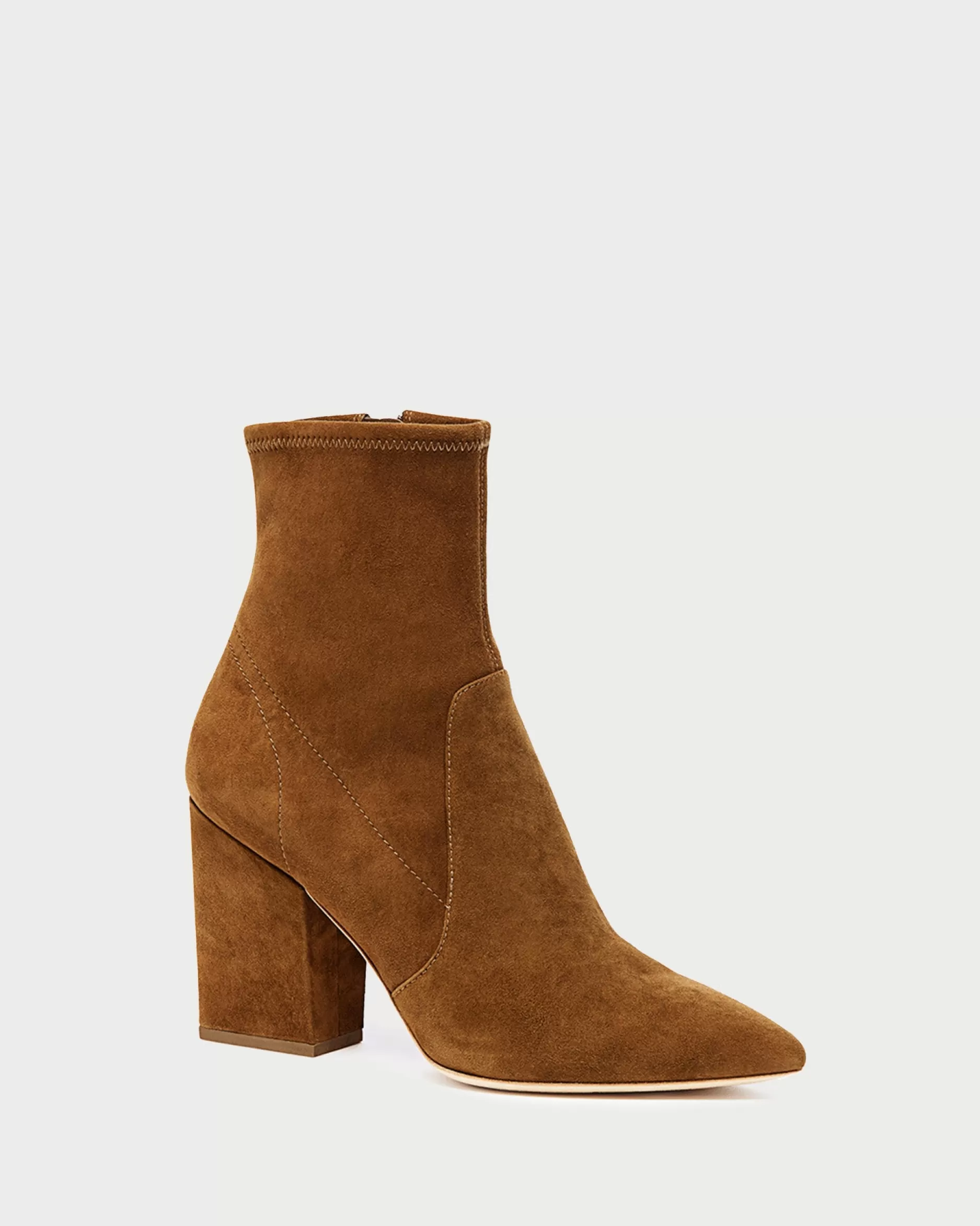 Loeffler Randall Isla Suede Slim Ankle Bootie