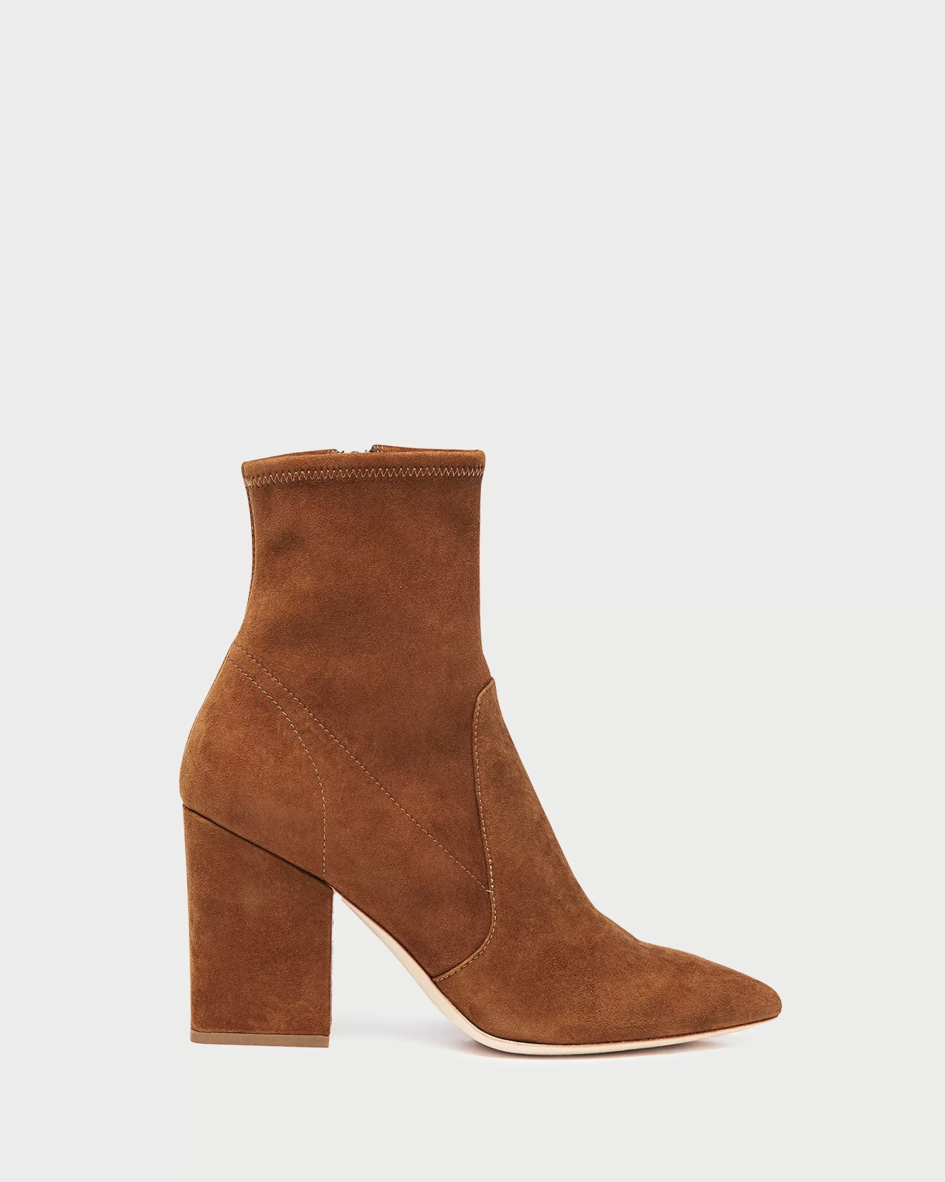 Loeffler Randall Isla Suede Slim Ankle Bootie