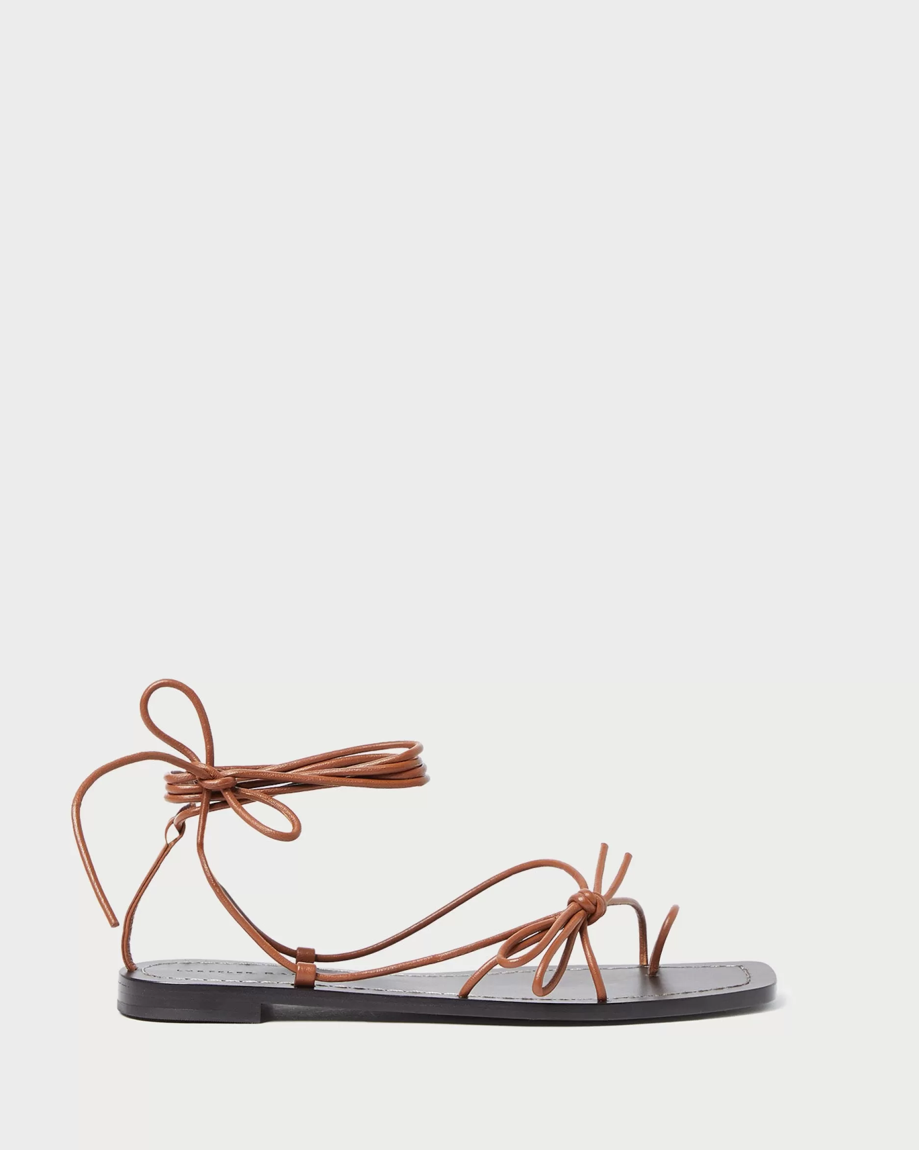 Loeffler Randall Jude Leather Flat Sandal