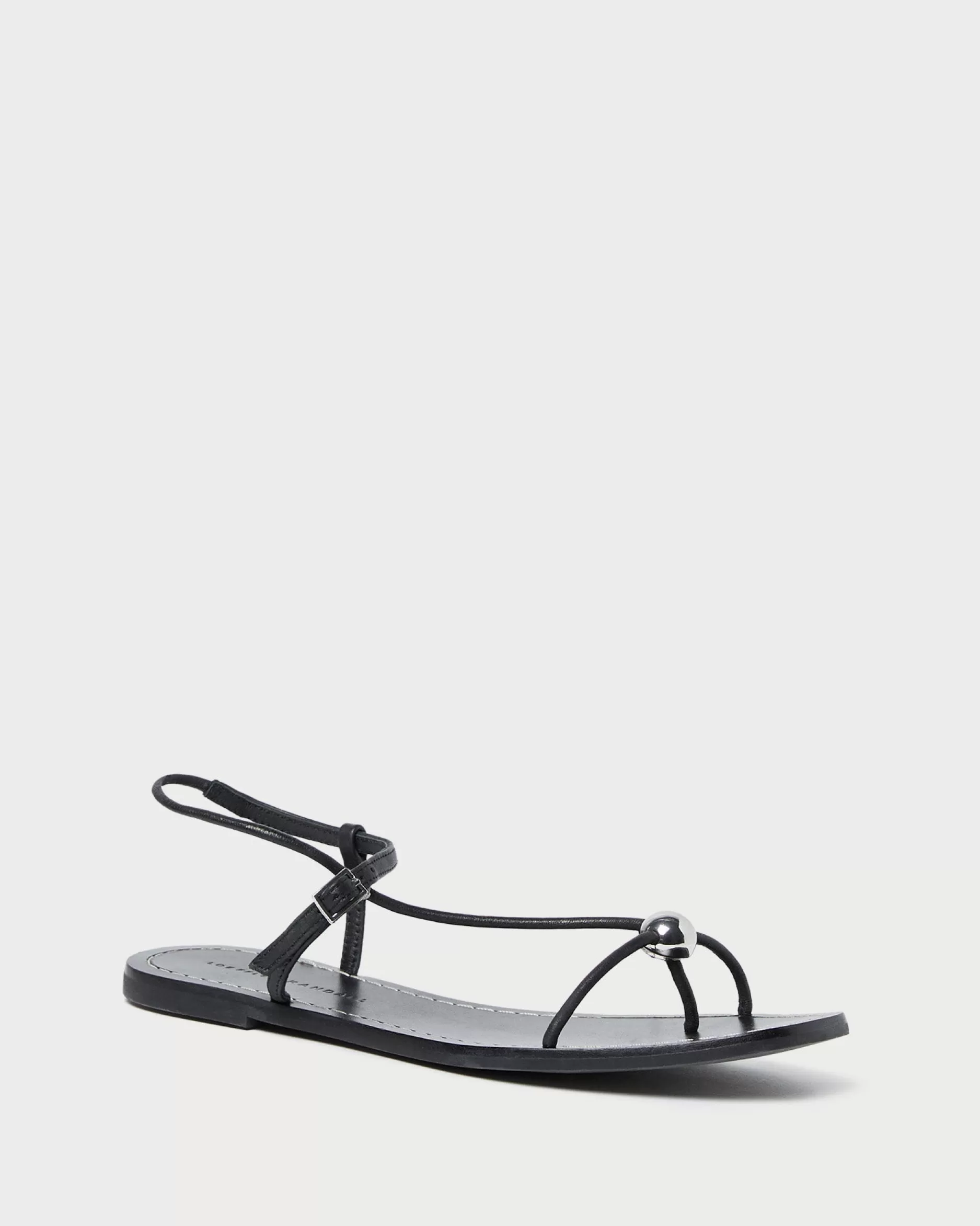 Loeffler Randall Lara Black Leather Sandal