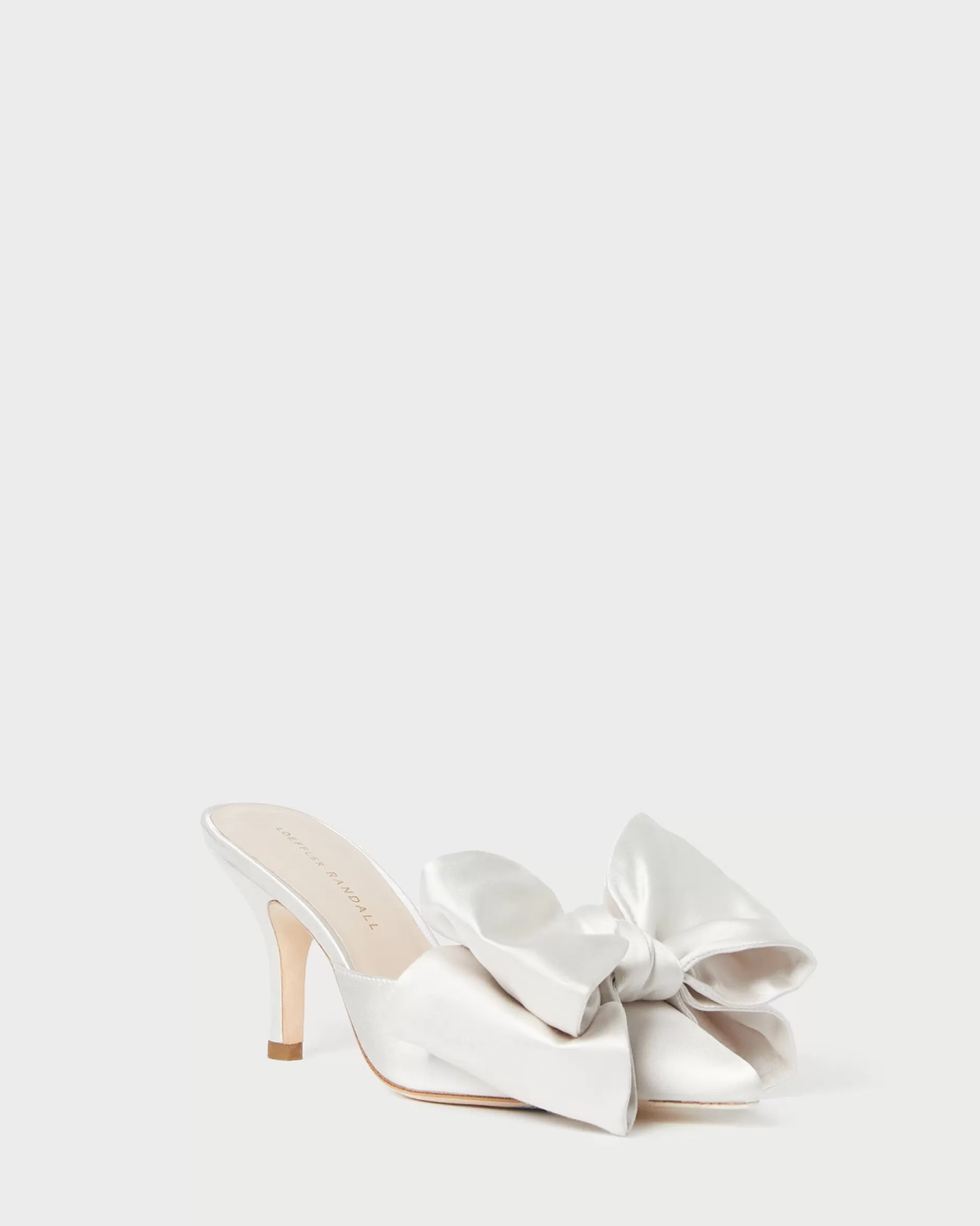 Loeffler Randall Margot Satin Bow Mule