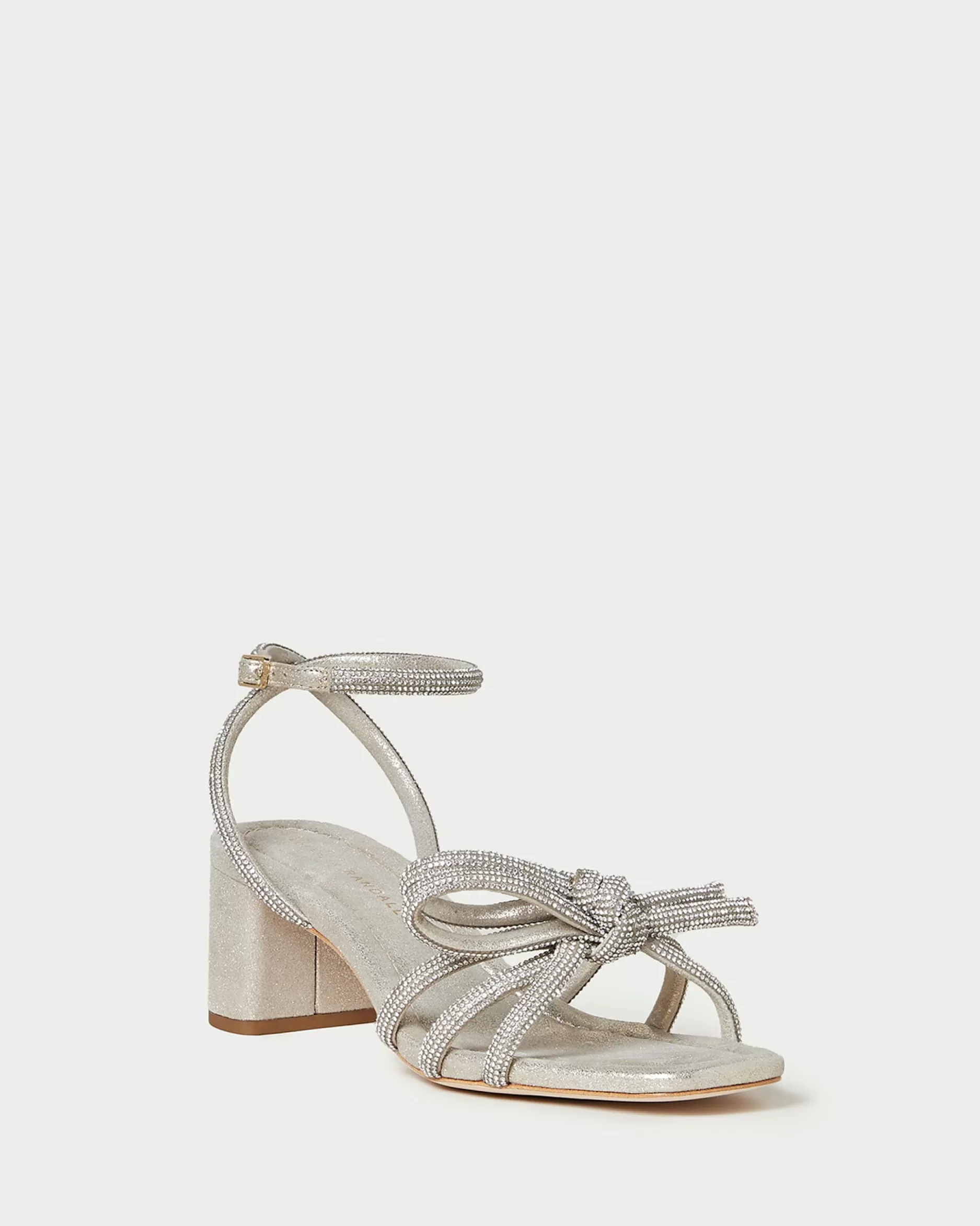 Loeffler Randall Mikel Bow Mid-Heel Sandal