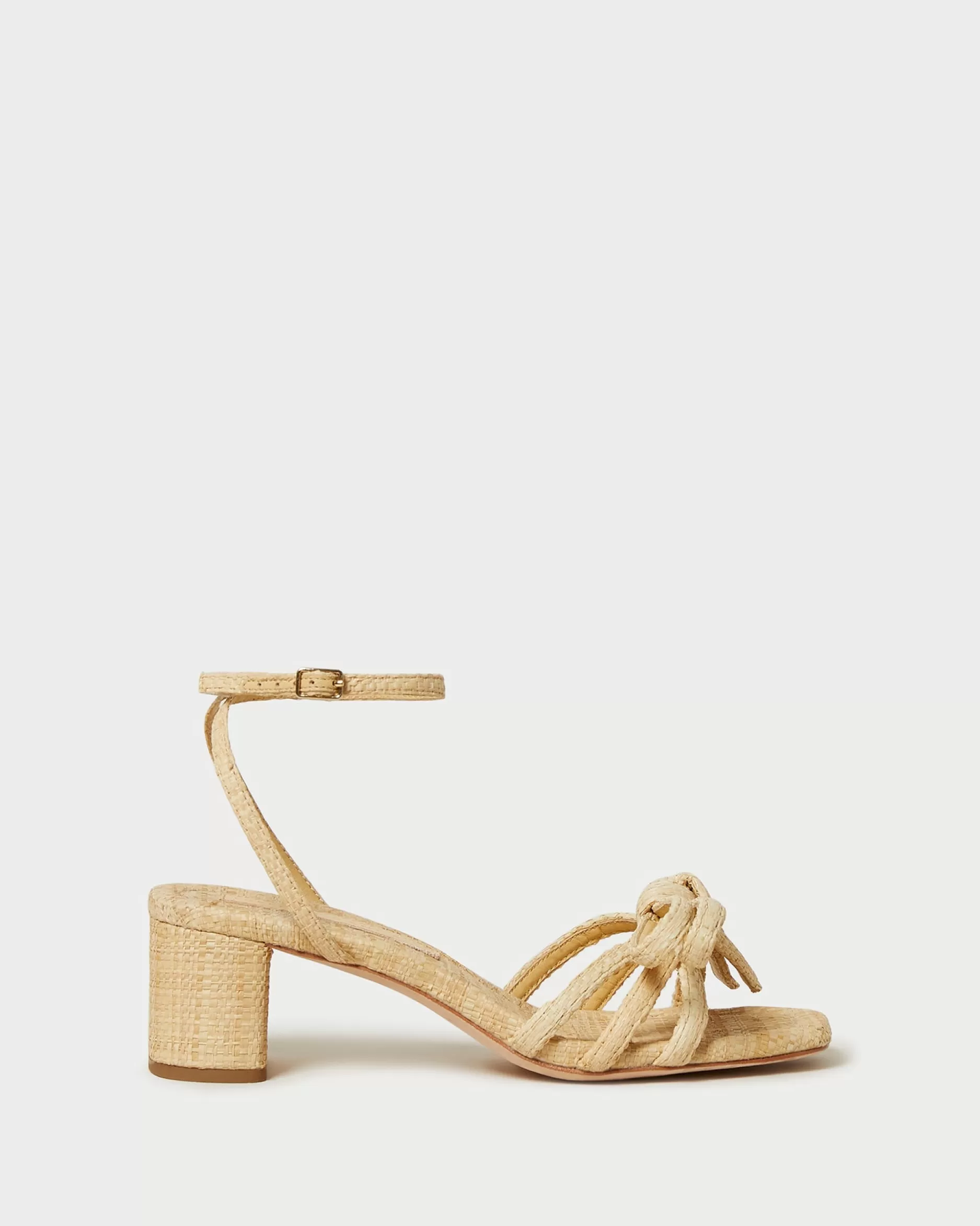 Loeffler Randall Mikel Bow Mid-Heel Sandal