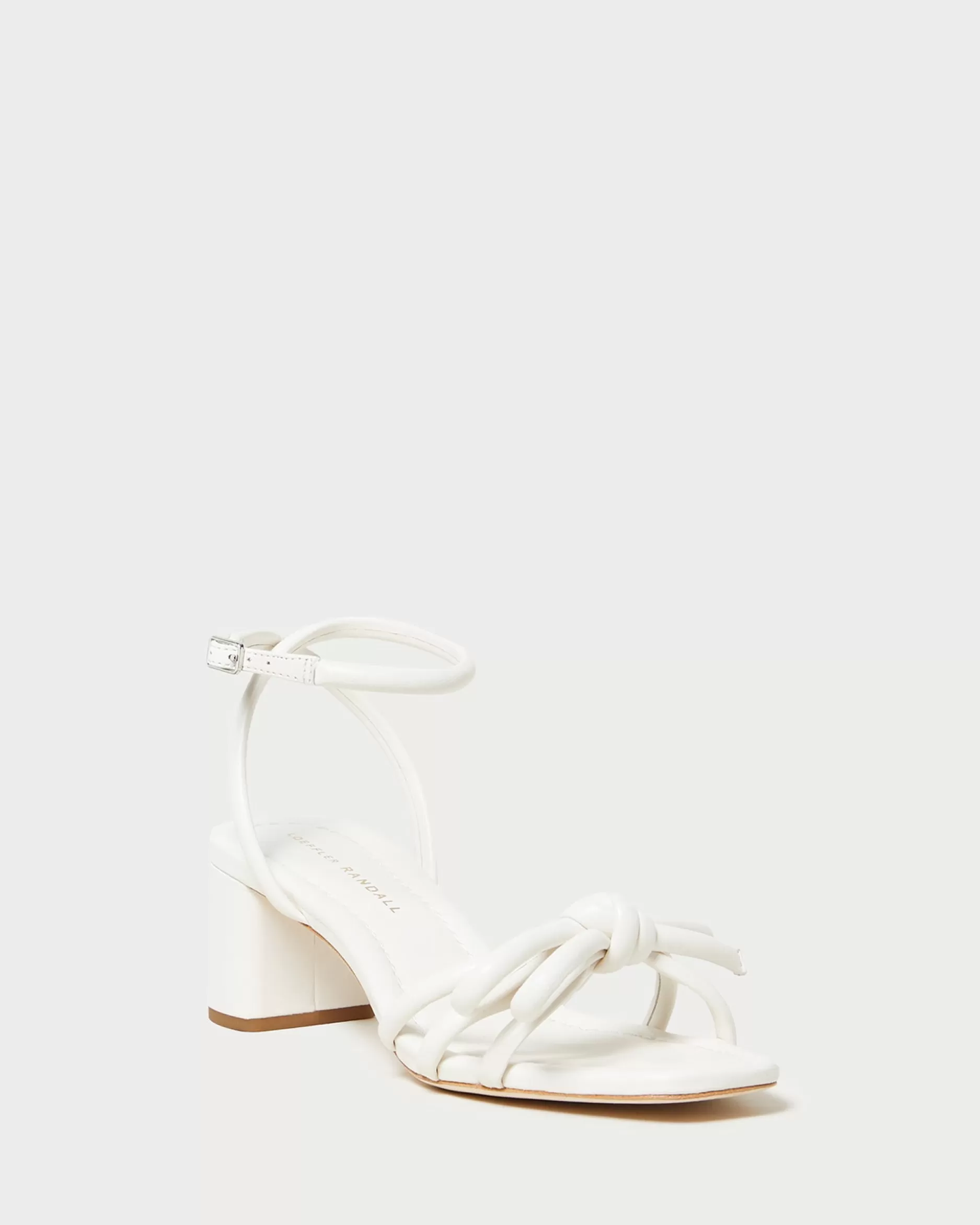 Loeffler Randall Mikel Bow Mid-Heel Sandal