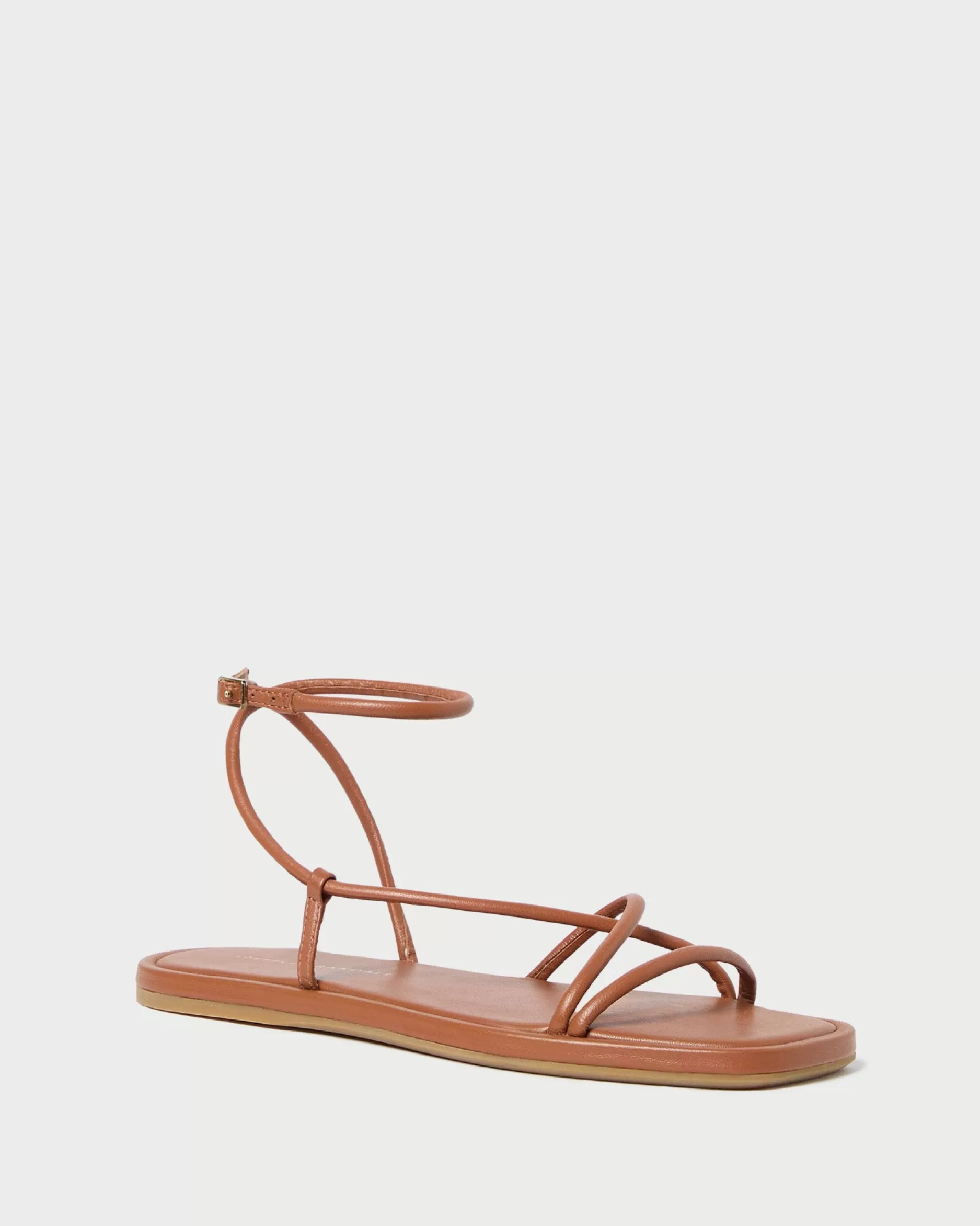 Loeffler Randall Noor Leather Flat Sandal