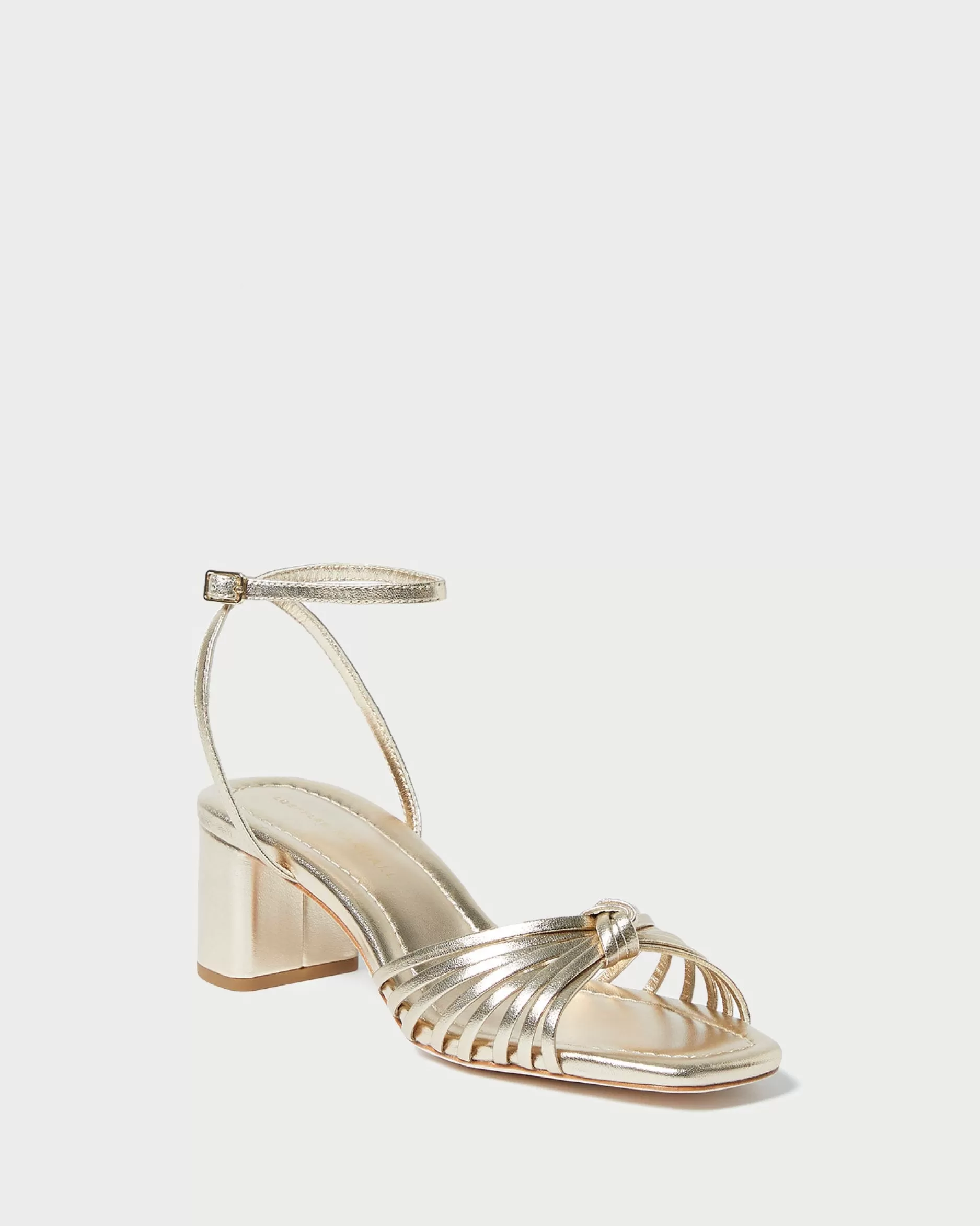 Loeffler Randall Olivia Knot Mid-Heel Sandal