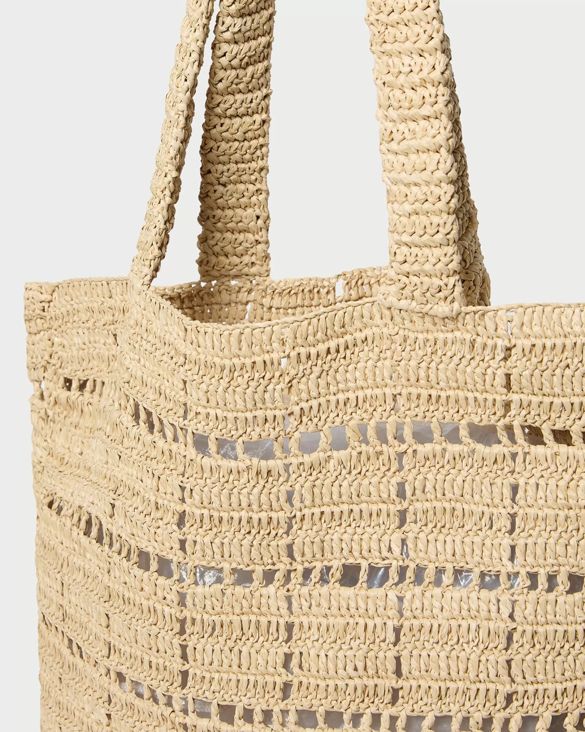 Loeffler Randall Orion Raffia Tote