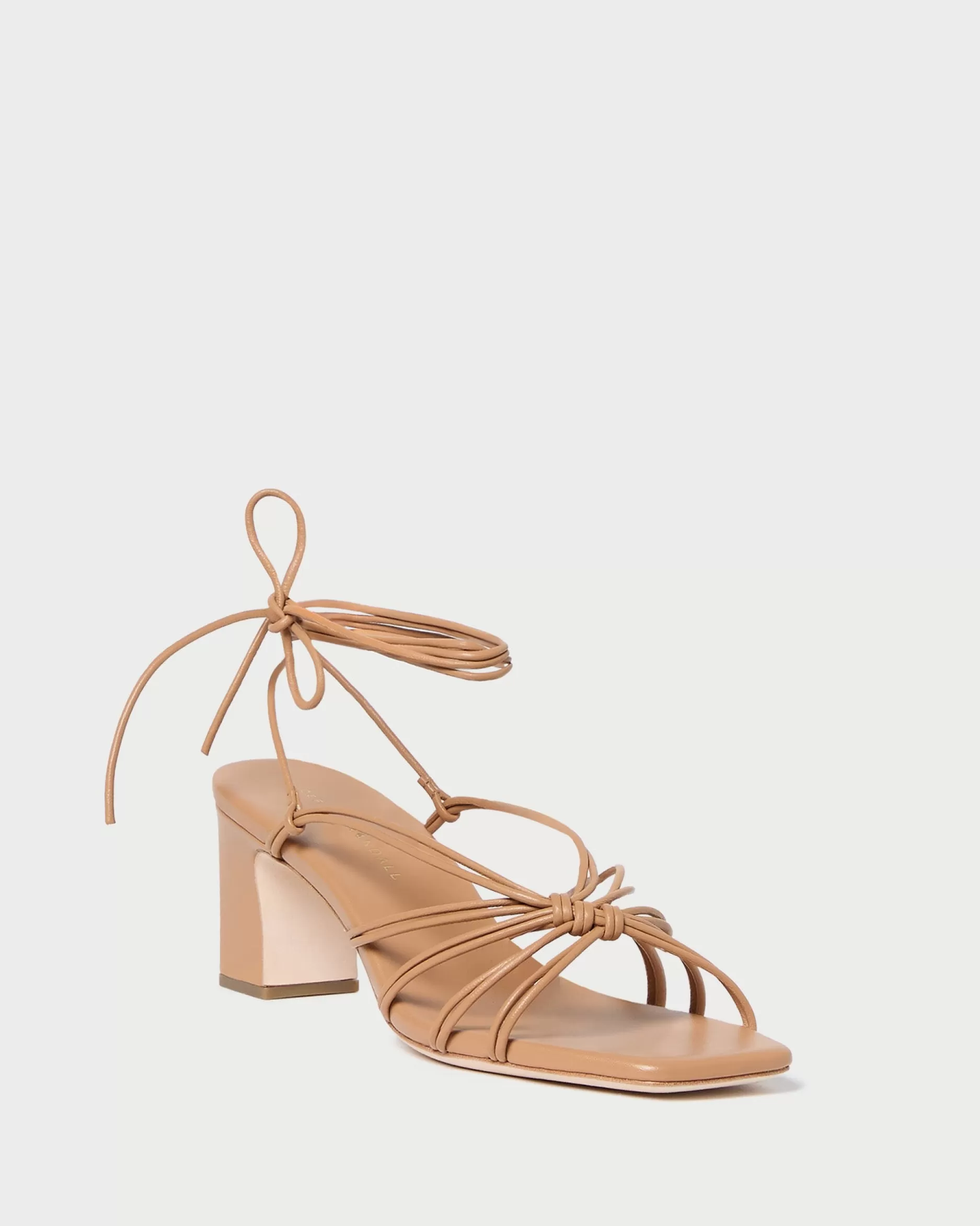 Loeffler Randall Ryder Leather Heeled Sandal