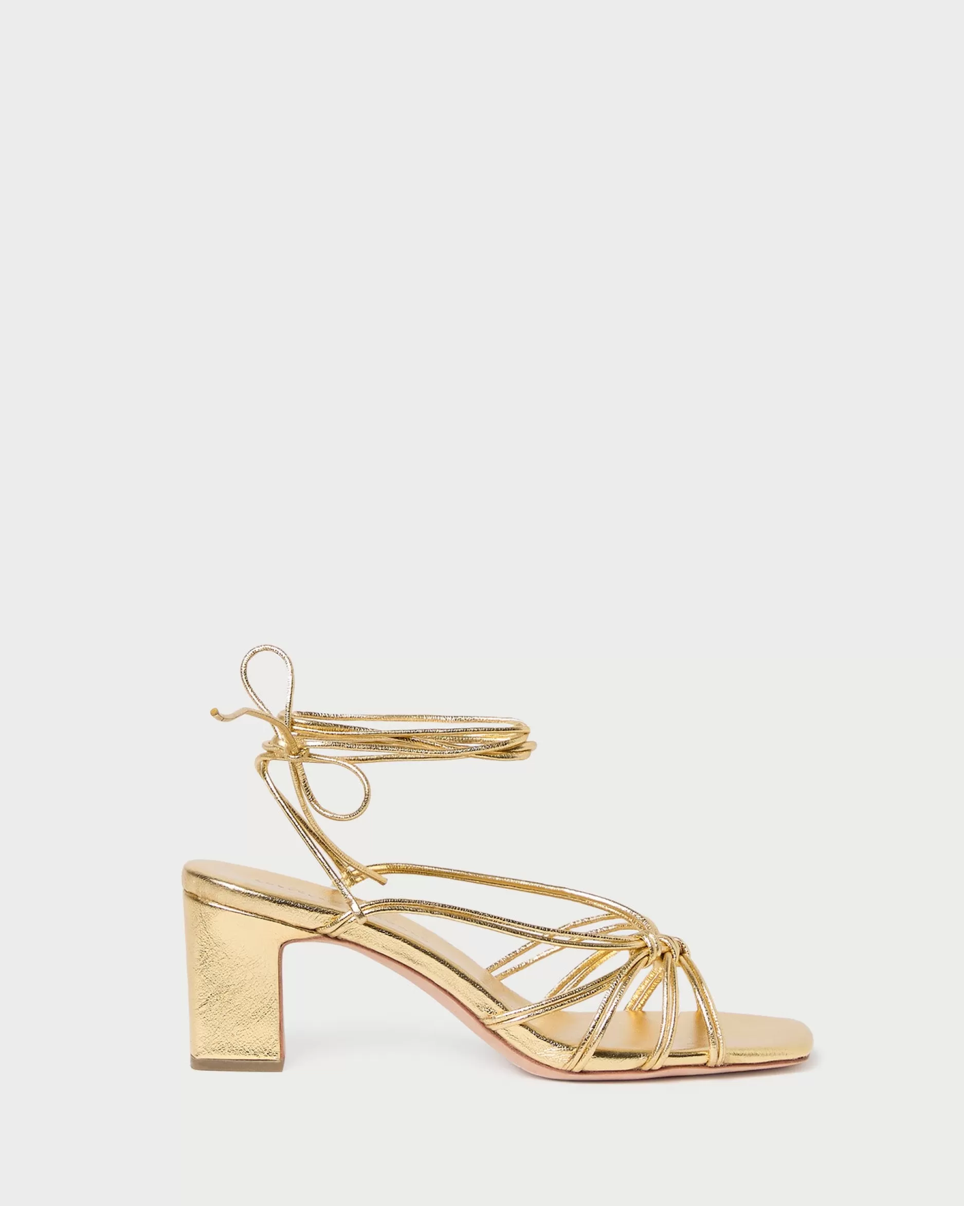 Loeffler Randall Ryder Leather Heeled Sandal