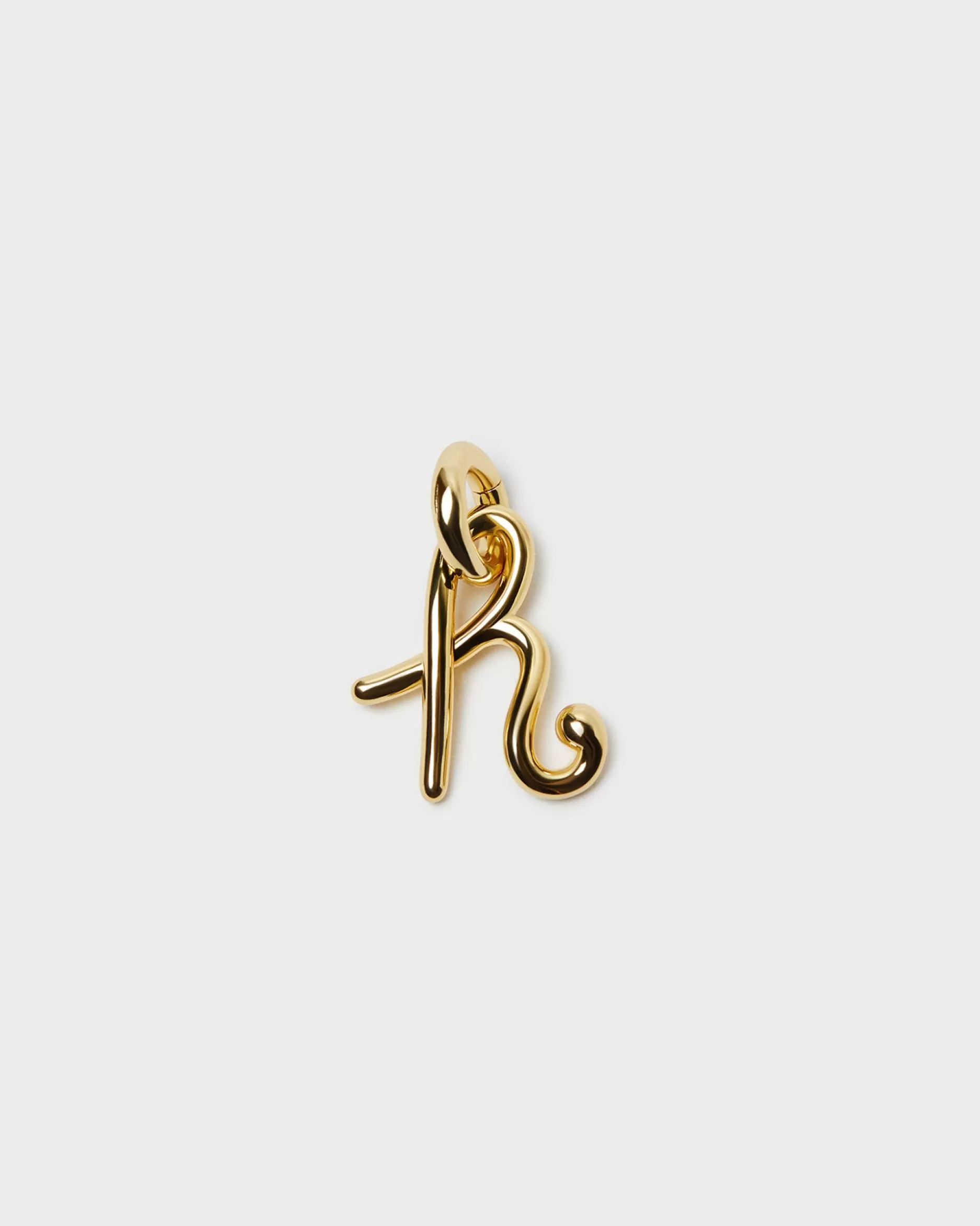 Loeffler Randall Small Gold Letter "H" Charm