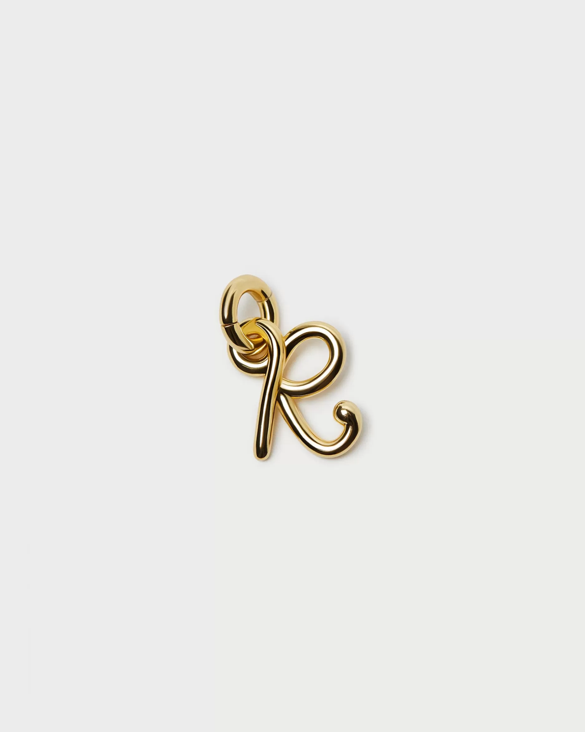 Loeffler Randall Small Gold Letter "R" Charm