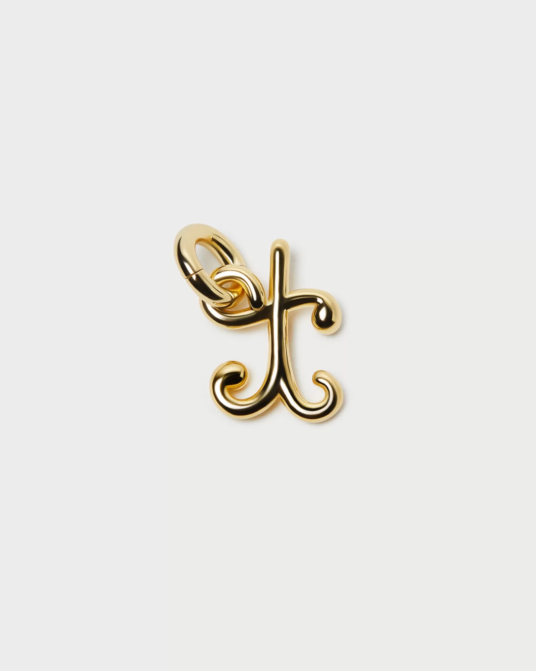 Loeffler Randall Small Gold Letter "T" Charm