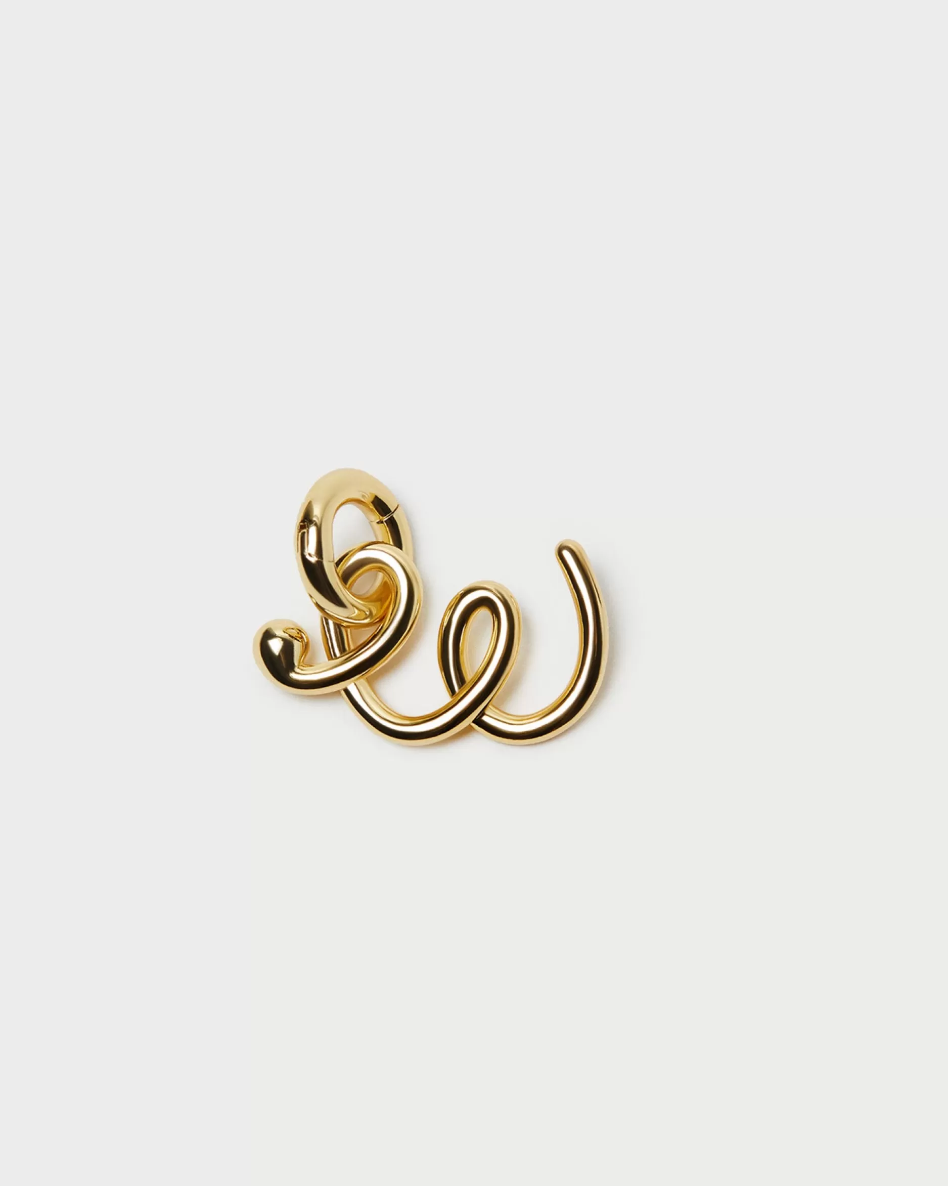 Loeffler Randall Small Gold Letter "W" Charm