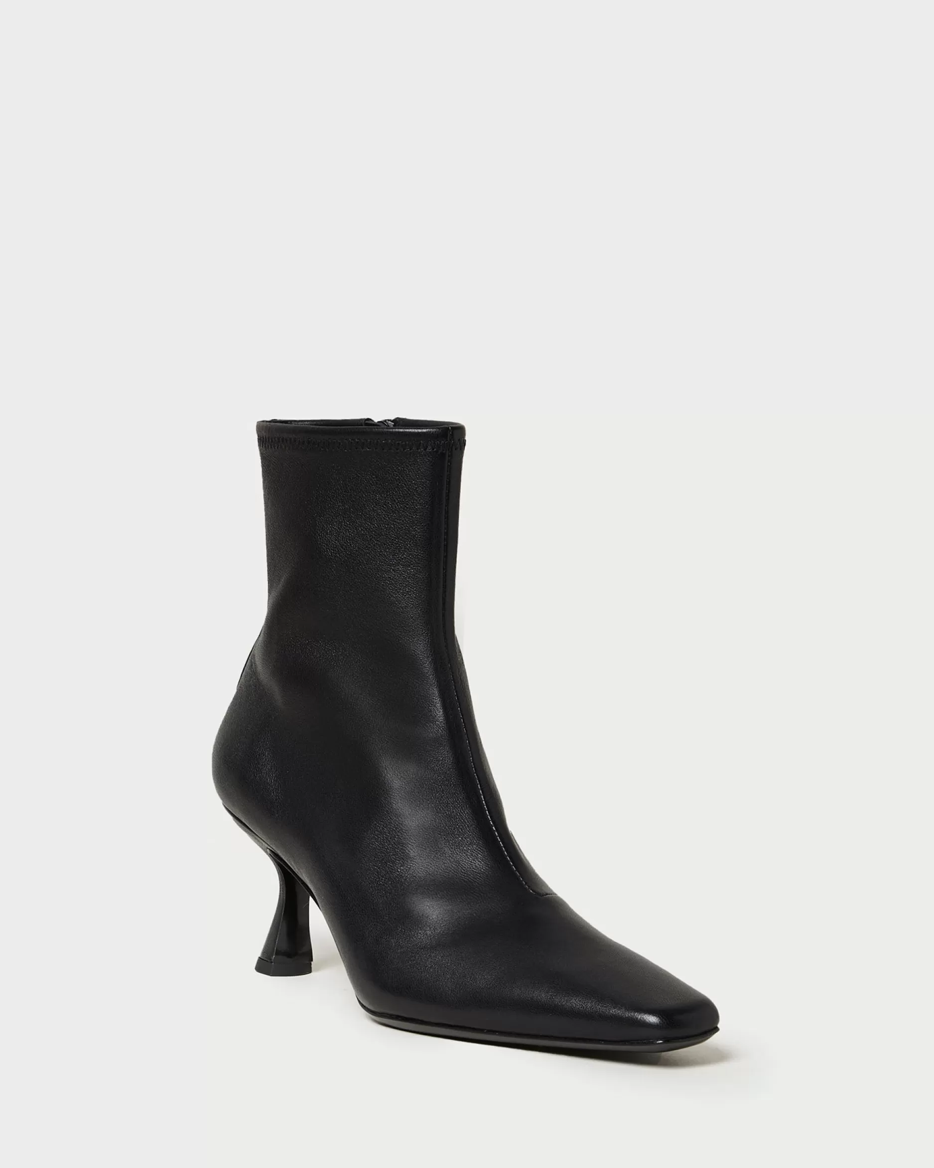 Loeffler Randall Thandy Black Curved Heel Bootie